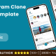 Instagram Clone App Template in Ionic | Social sharing App | Video sharing app | SocialMedia