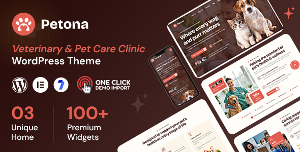 Petona - Pet Care WordPress Theme 2 Petona - Pet Care WordPress Theme