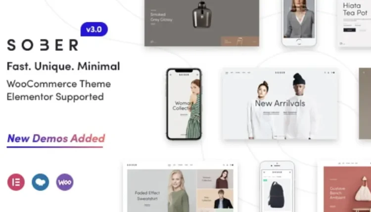 Sober - WooCommerce WordPress Theme