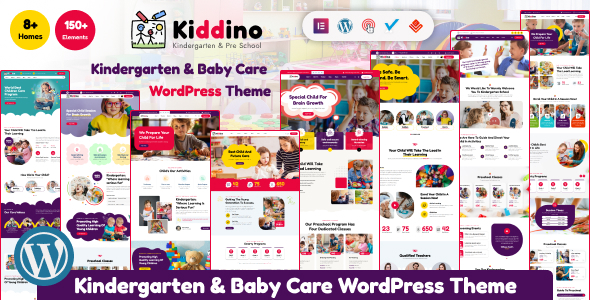 Kiddino - Kids| School & Kindergarten WordPress Theme 2 Kiddino - Kids| School & Kindergarten WordPress Theme