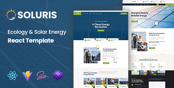 Soluris - Ecology & Solar Energy React Template