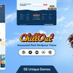 Chillout - Fun Games, Theme Park WordPress Theme