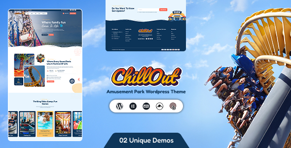 Chillout - Fun Games, Theme Park WordPress Theme 2 Chillout - Fun Games, Theme Park WordPress Theme