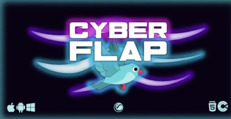 Cyber Flap - HTML5 Game Template