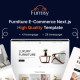 Furnisy – Furniture eCommerce React NextJS Tailwind Template