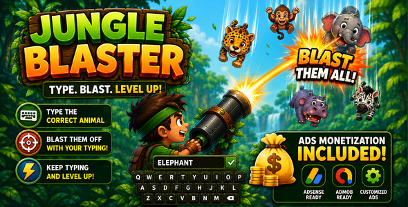 Jungle Blaster | HTML5 Game 2 Jungle Blaster | HTML5 Game