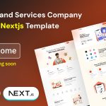 sobtech it solutions and services company nextjs tailwindcss template