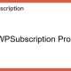 WPSubscription Pro
