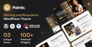 Paintix - Painting & Renovation WordPress Theme