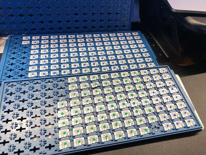 printed-circuit-boards-on-manufacturing-trays