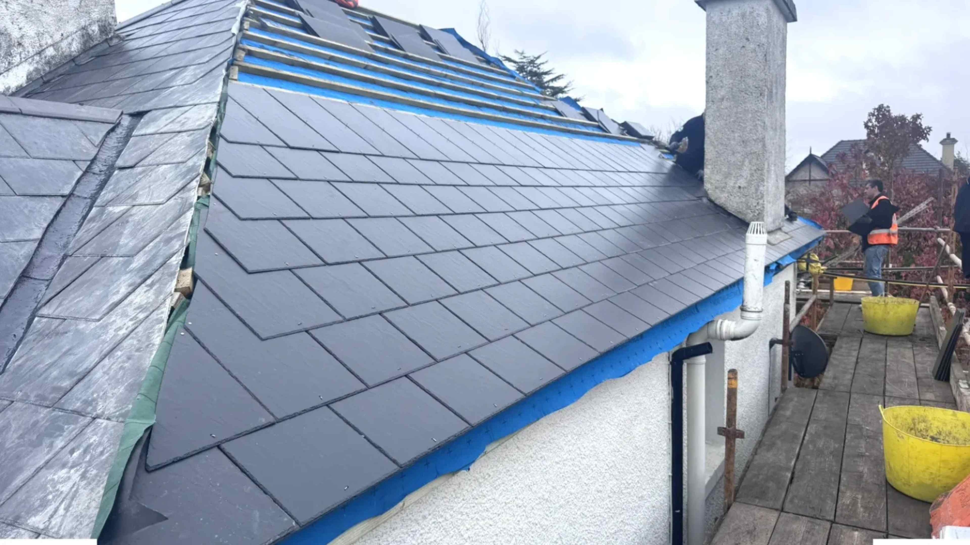 What is the process of getting a roof inspection?