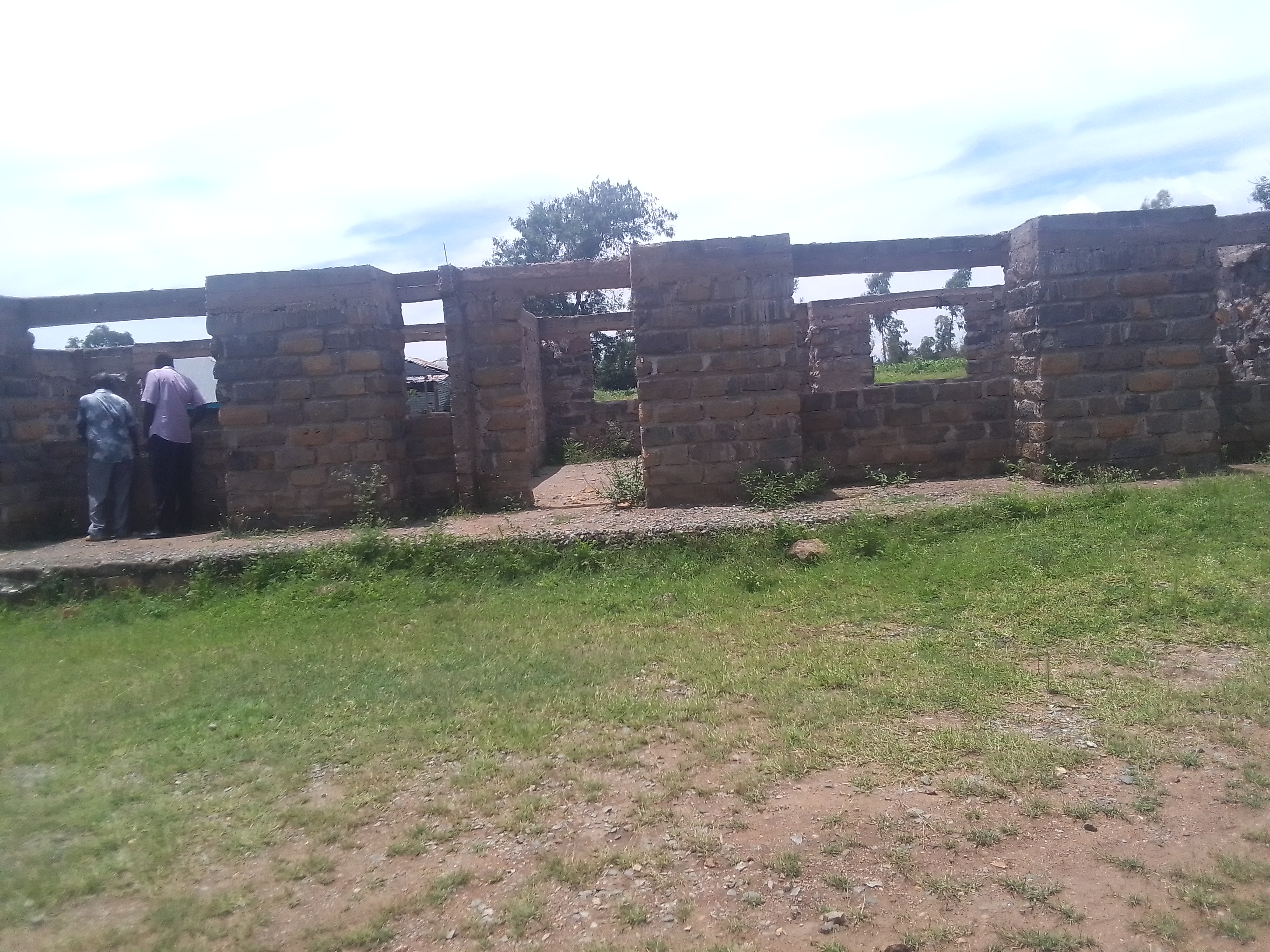 Construction of EYE classroom at Pap kamathayo school