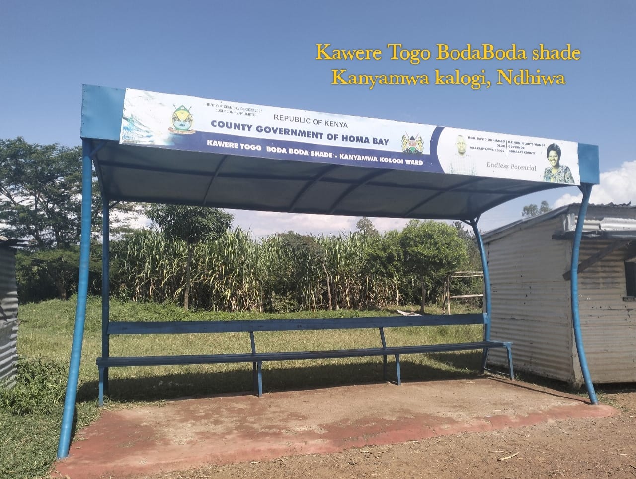 Kawere Togo BodaBoda shade