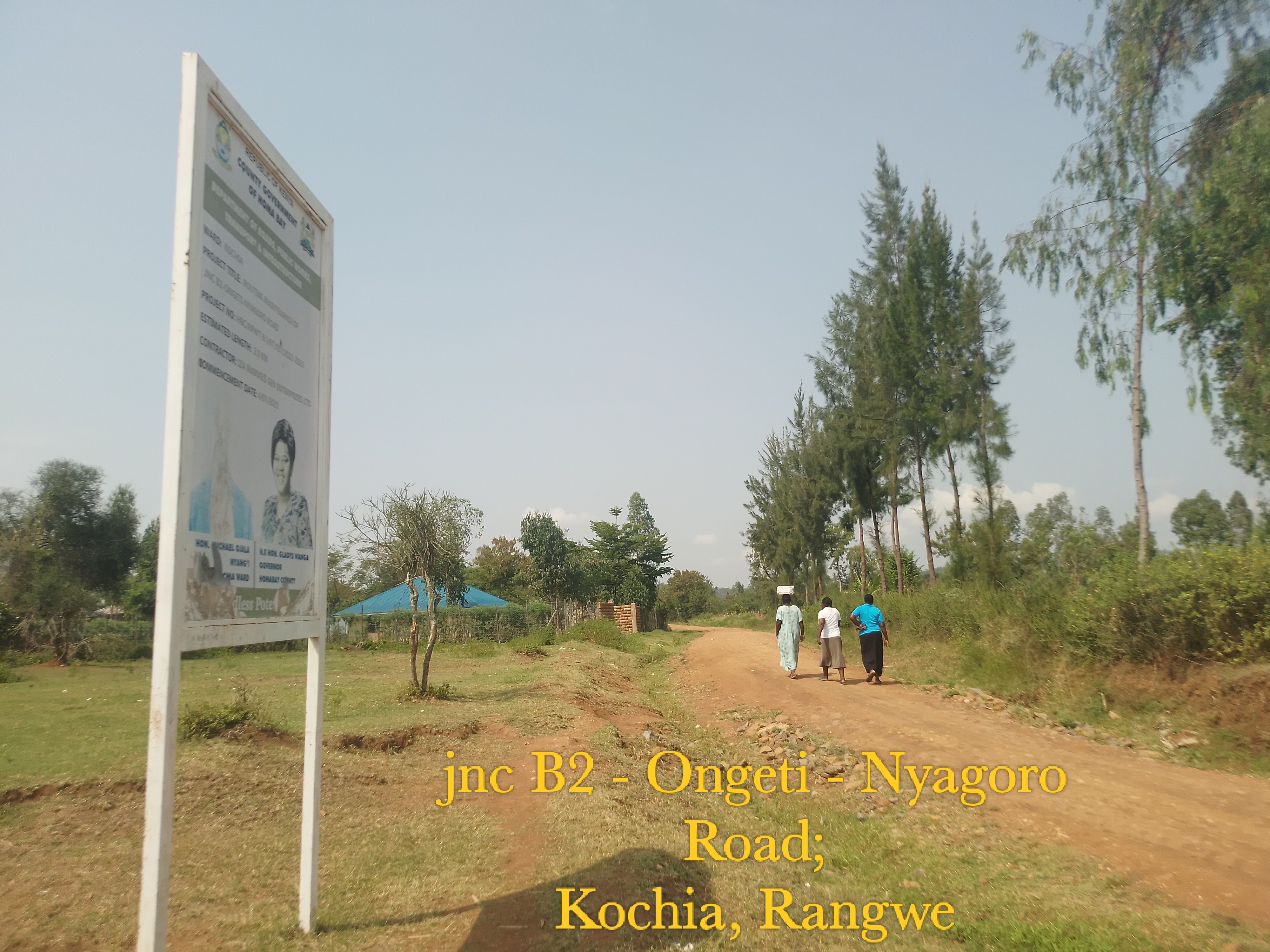 Maintenance of jnc B2 - Ongeti - Nyagoro Road.