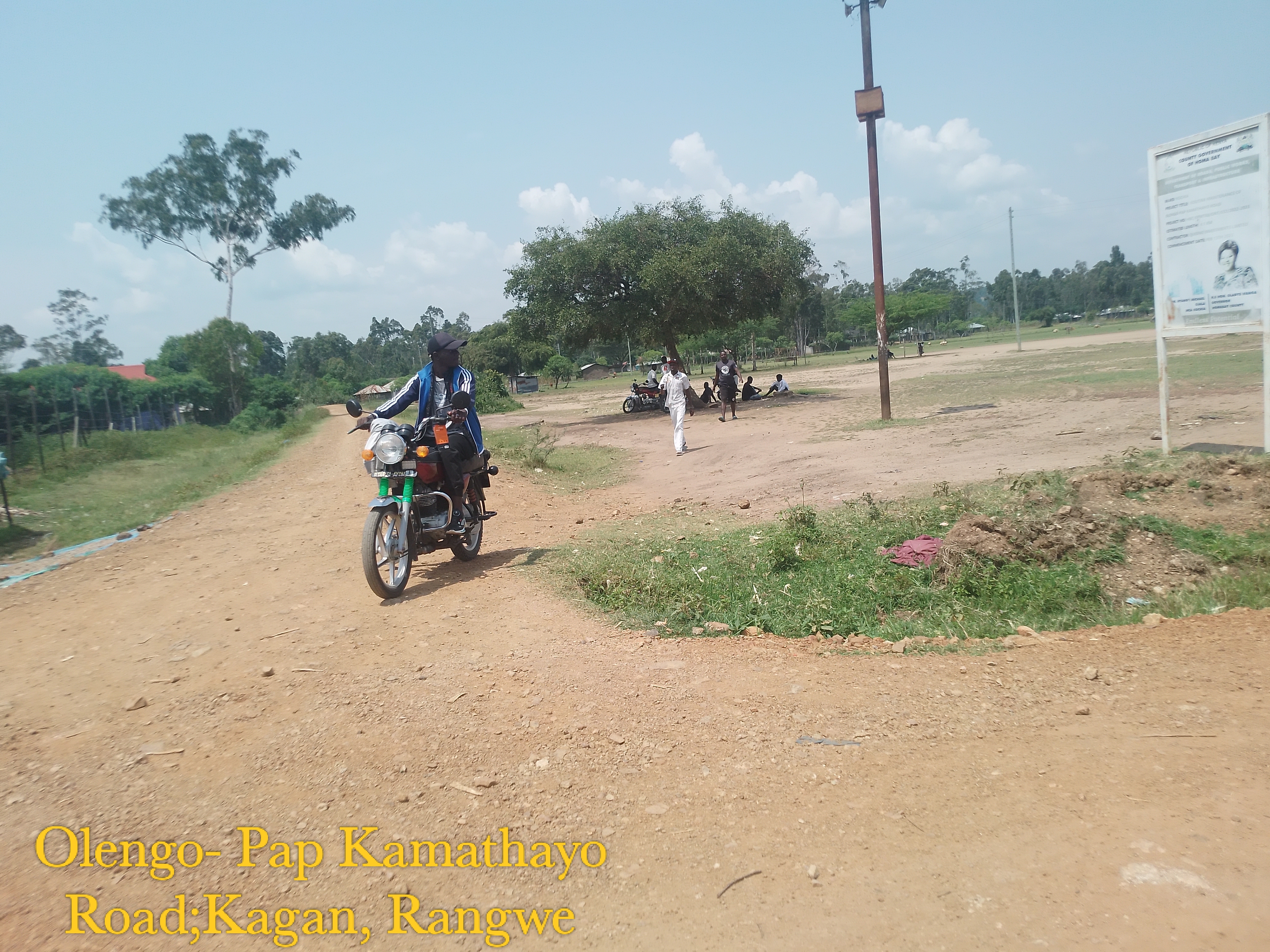 Routine maintenance of Olengo- Pap Kamathayo Road