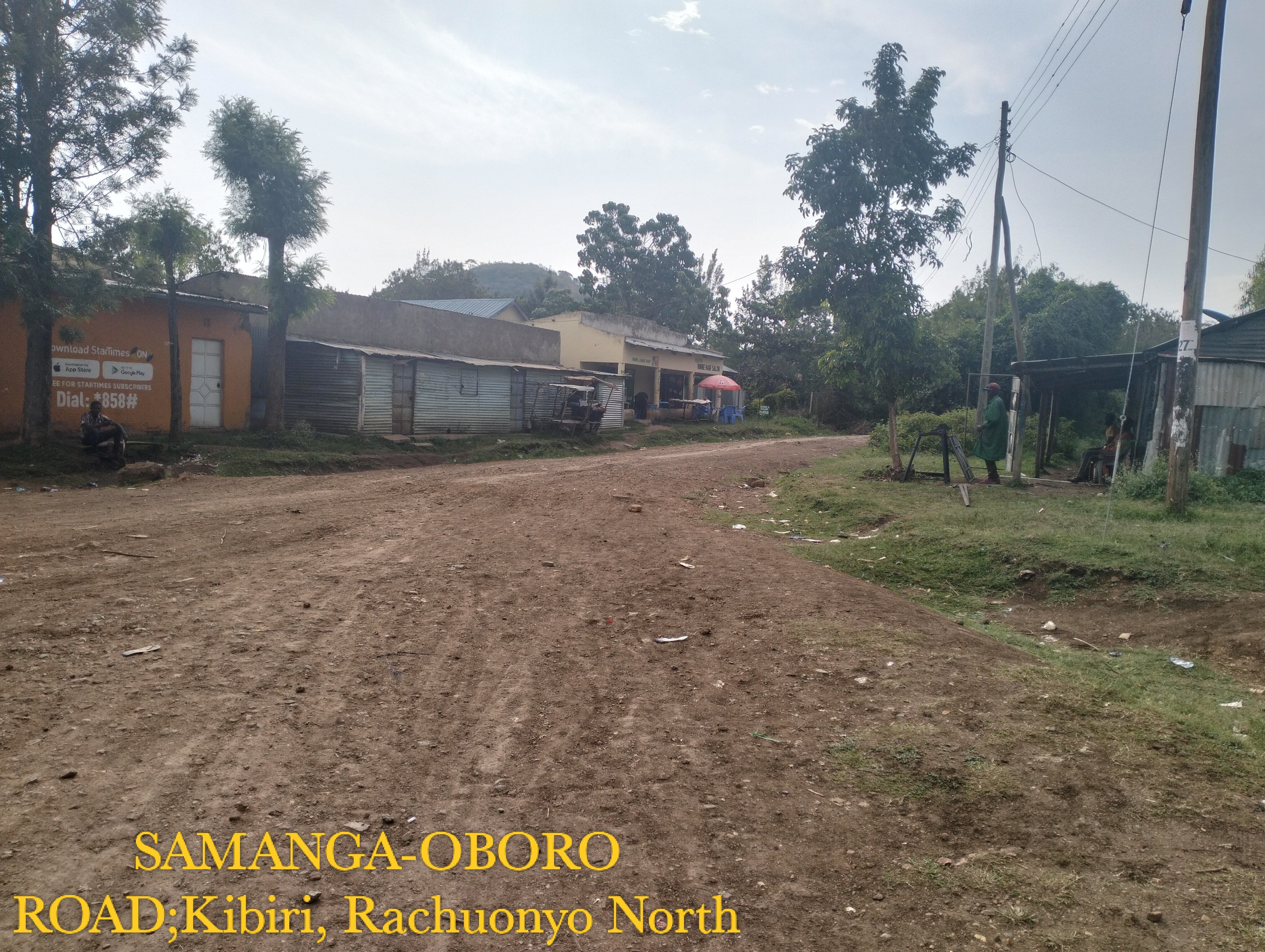 GRADING, GRAVELLING AND CULVERTING OF SAMANGA-OBORO ROAD