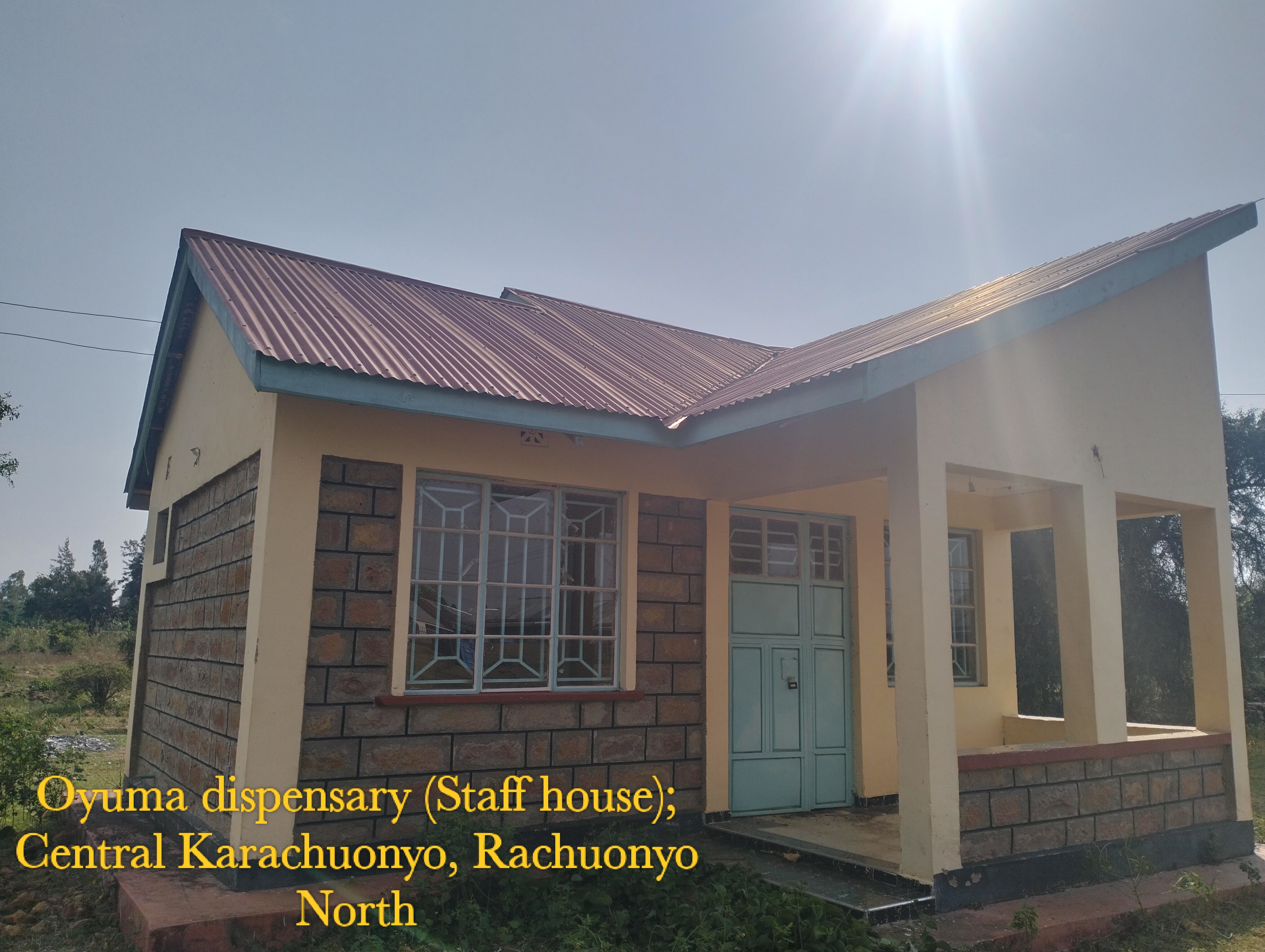 Oyuma dispensary (Staff house)
