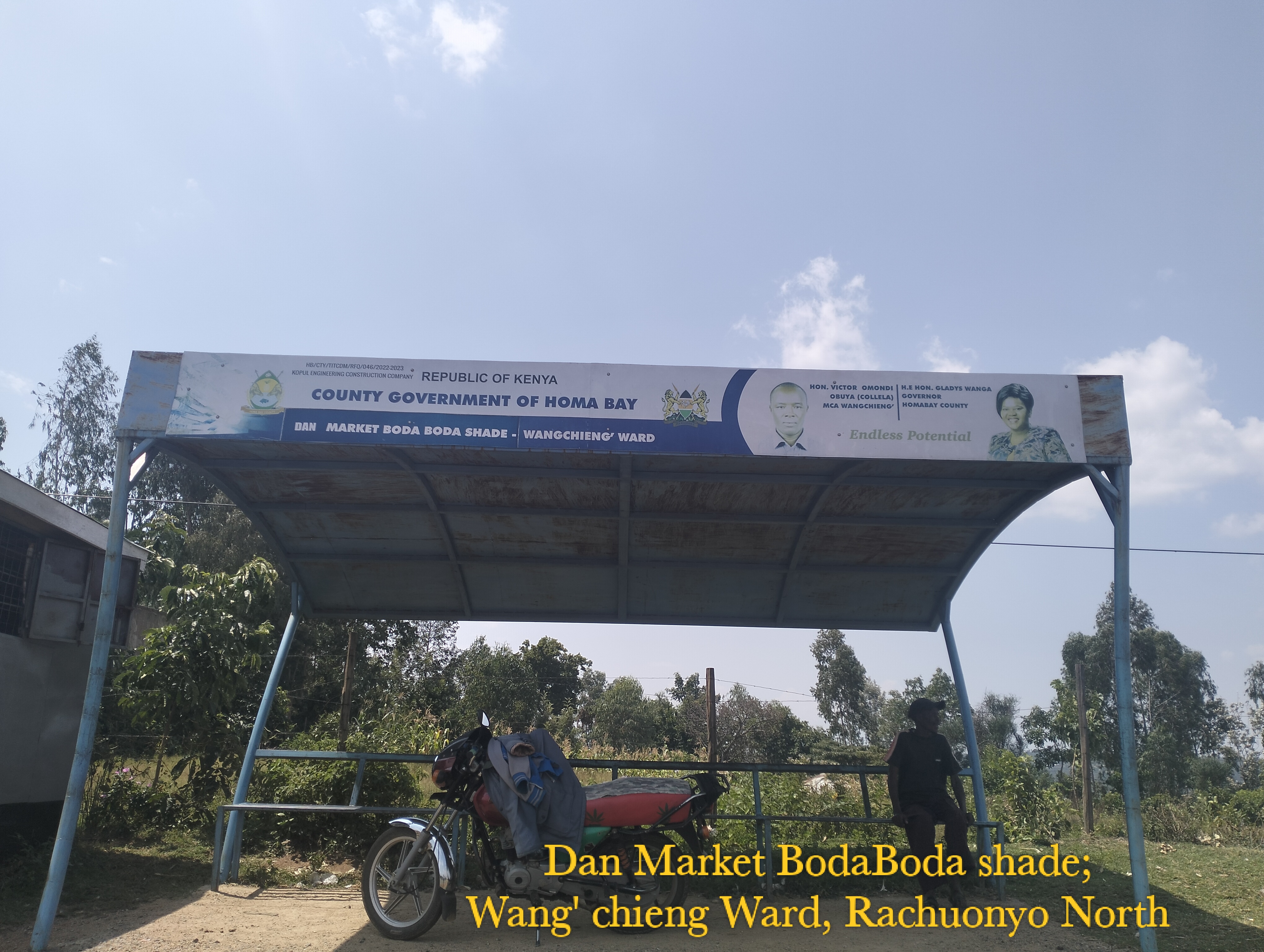 Dan Market BodaBoda shade Wang' chieng