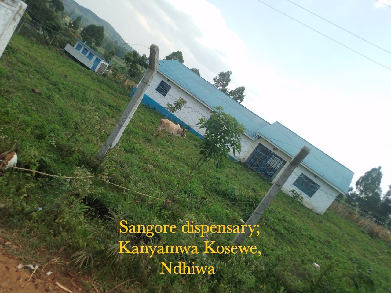Proposed completion of sangore dispensary