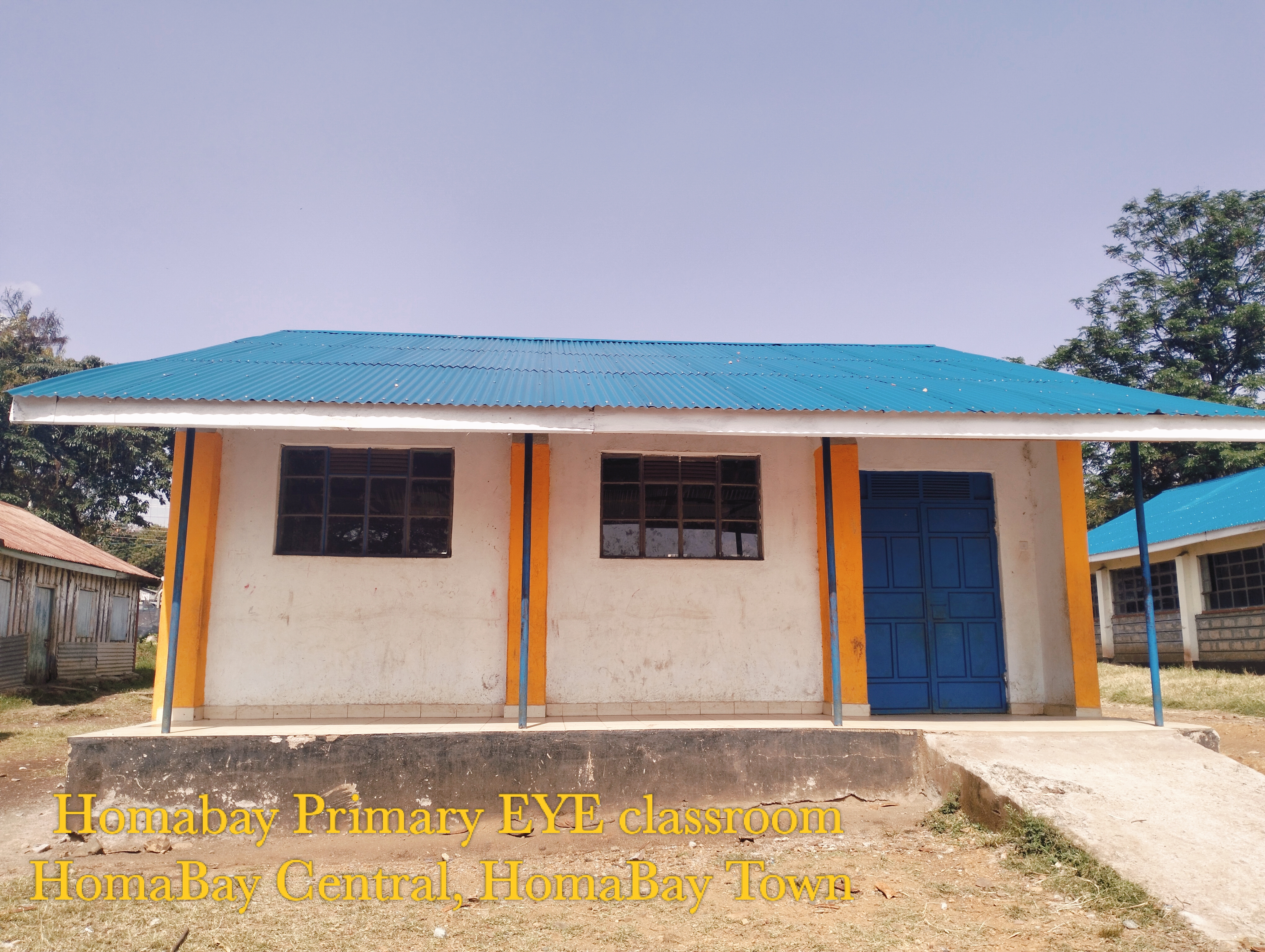 Homabay Primary school EYE classroom.