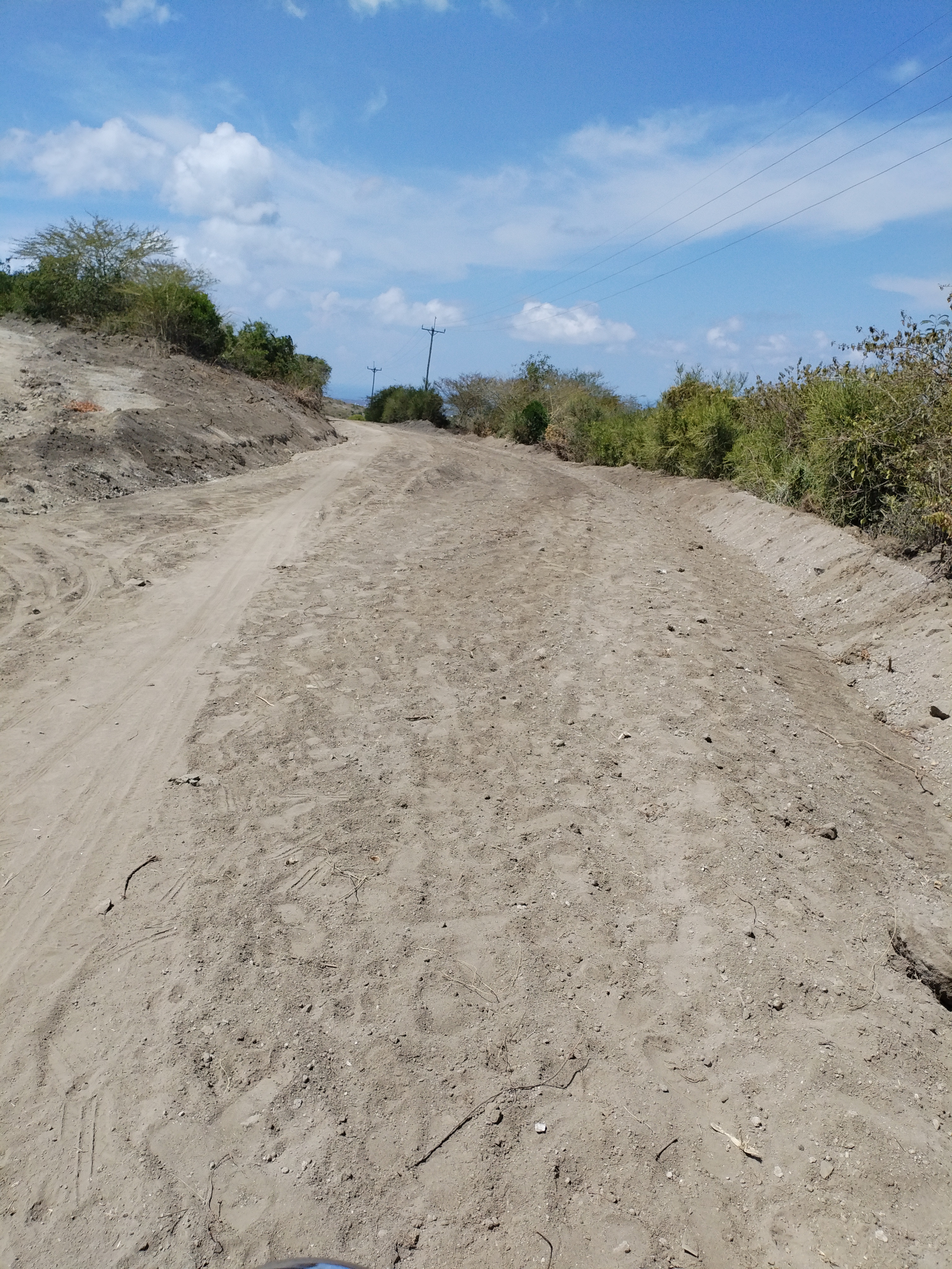 Nyenga- Kimange-Kinda road.
