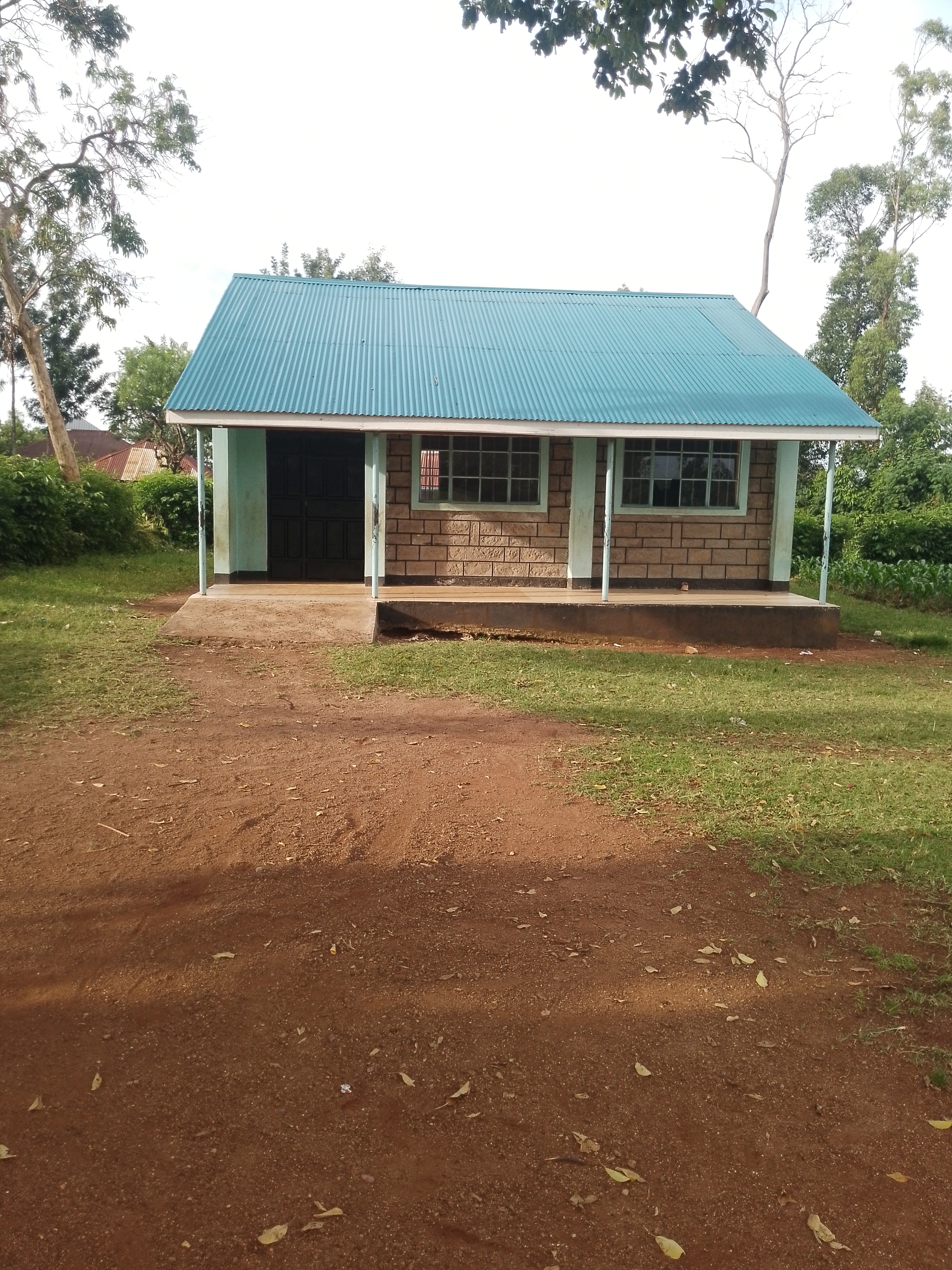 Construction of EYE classroom at Lwaho primary