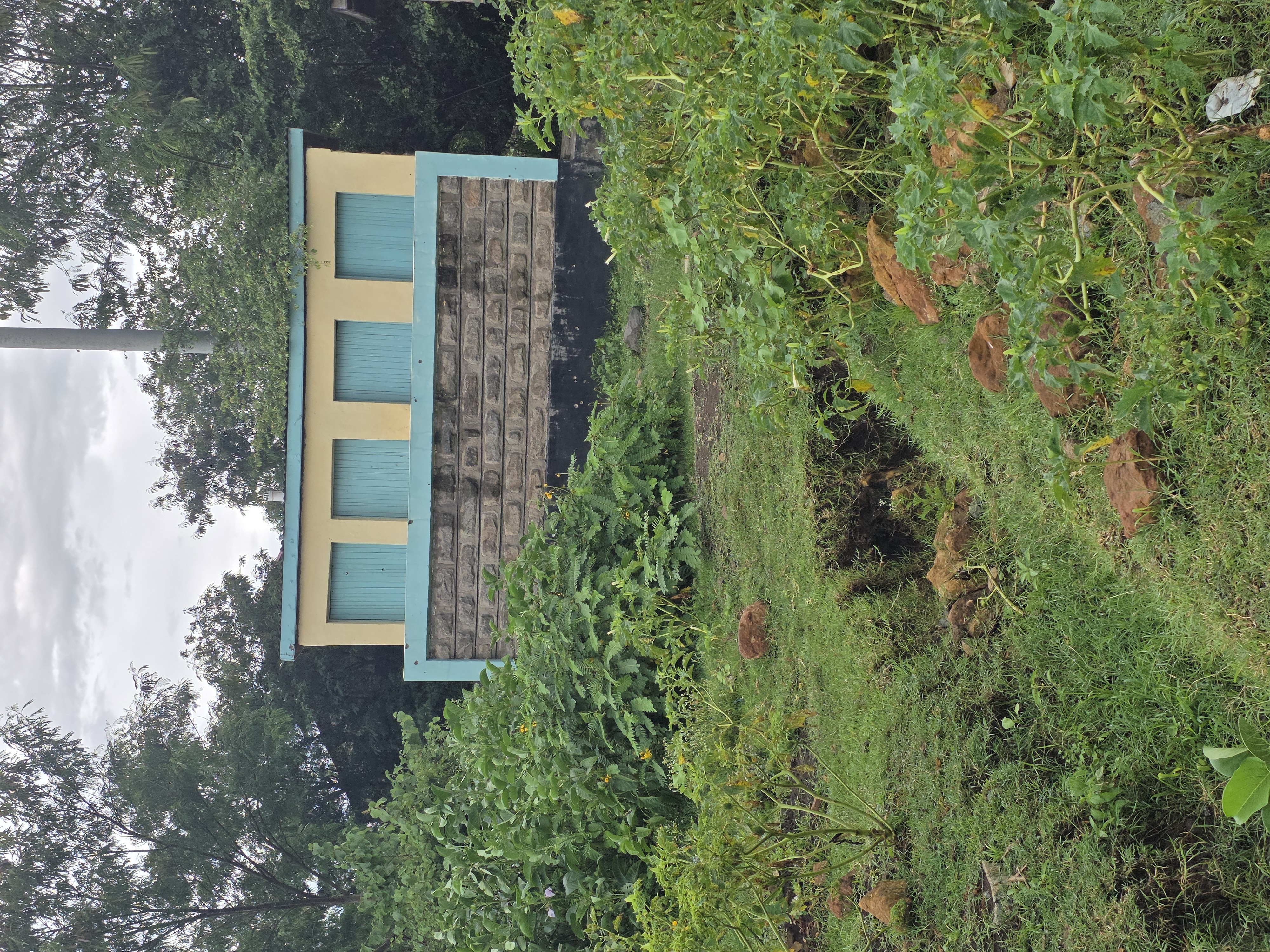 CONSTRUCTION OF A 4 DOOR PIT LATRINE AT KADEL MARKET