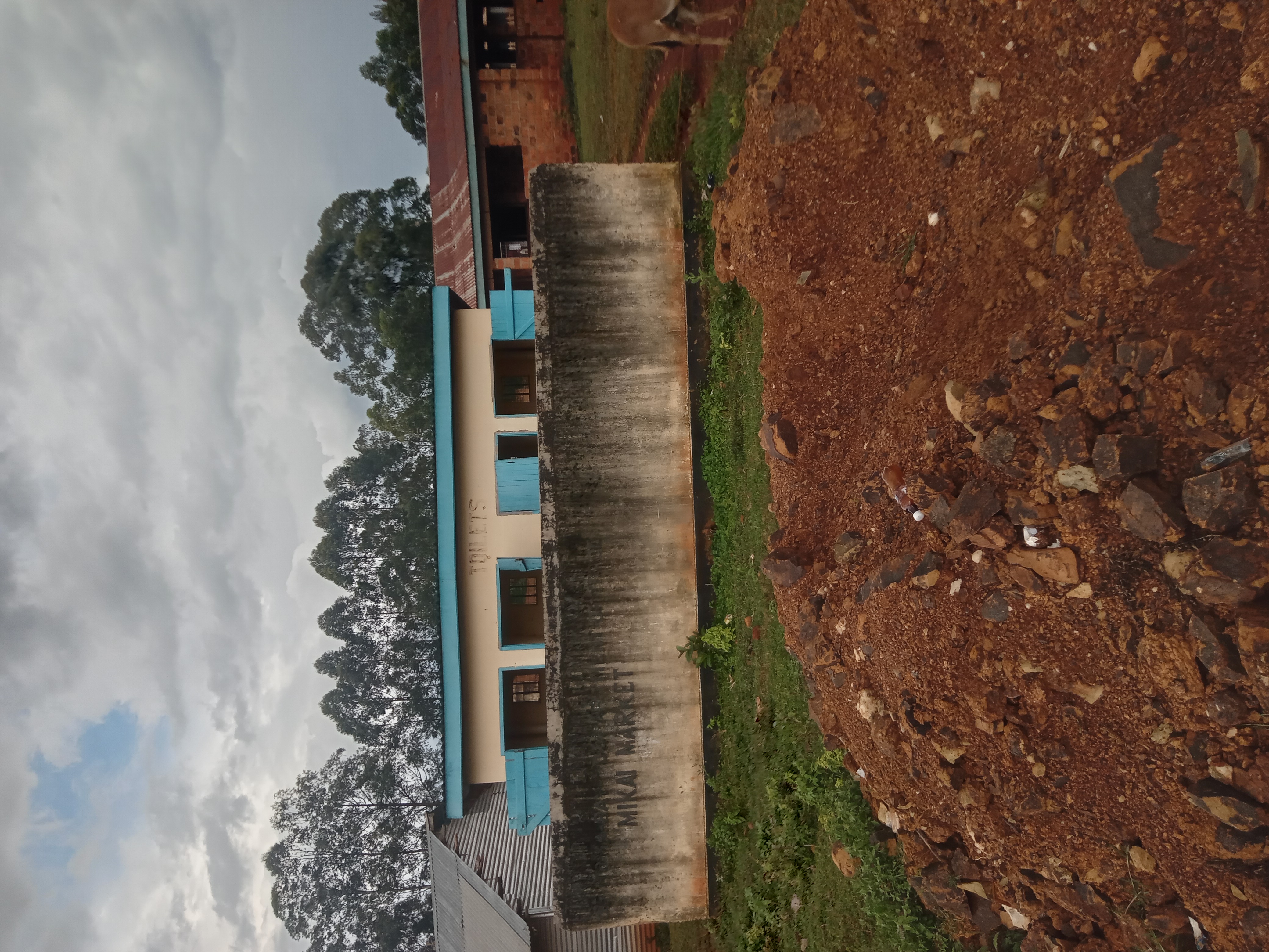 Mikai 4 doors pit latrine