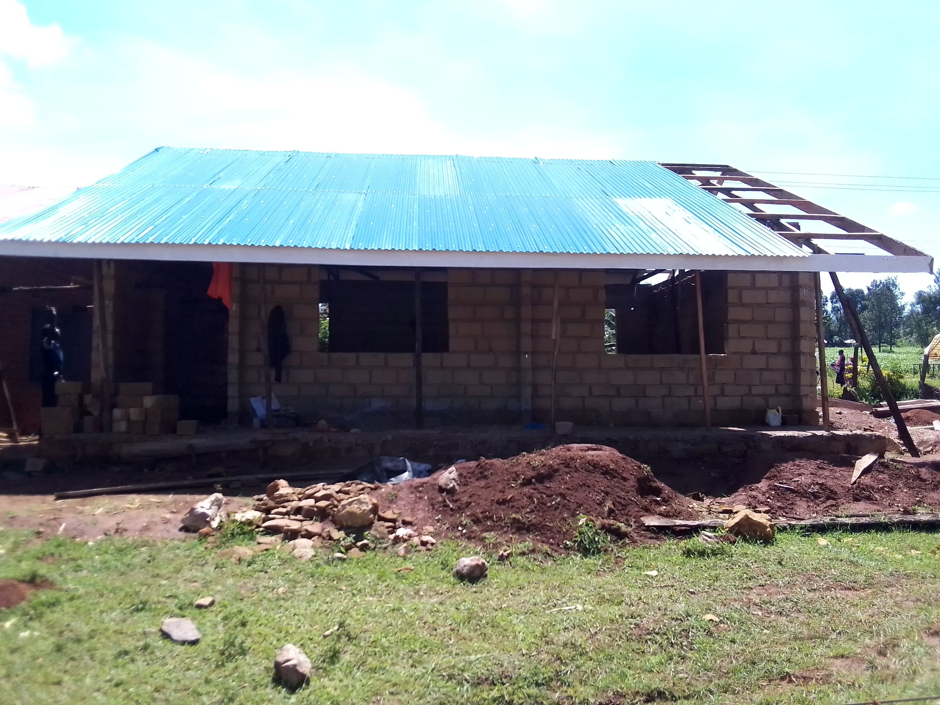 Anding'o EYE classroom construction