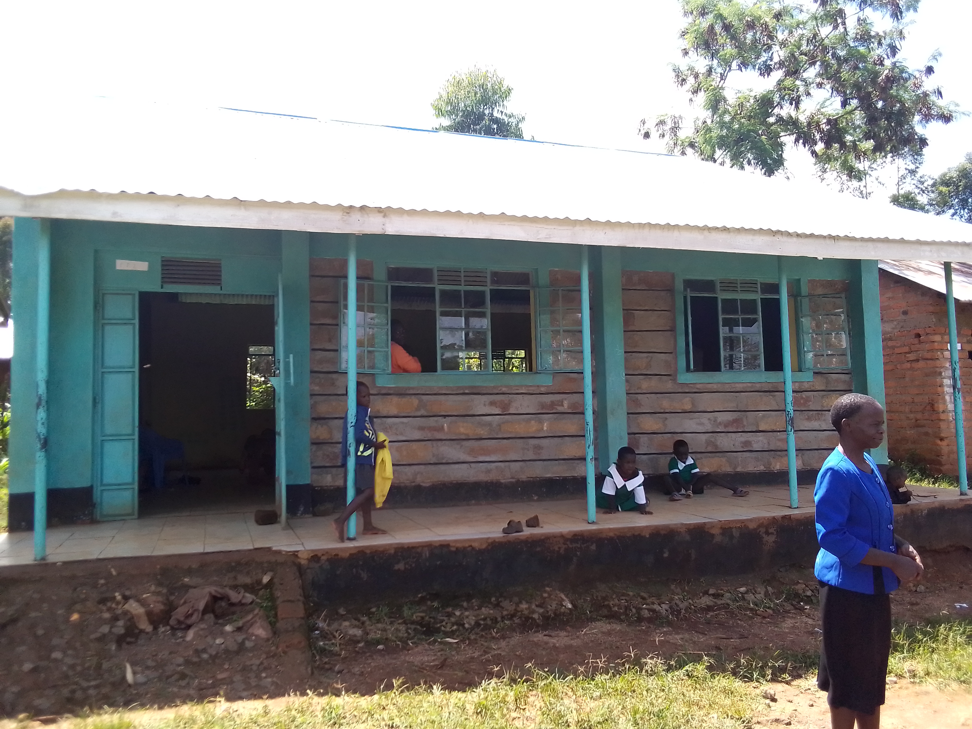 Otweyo EYE classroom construction