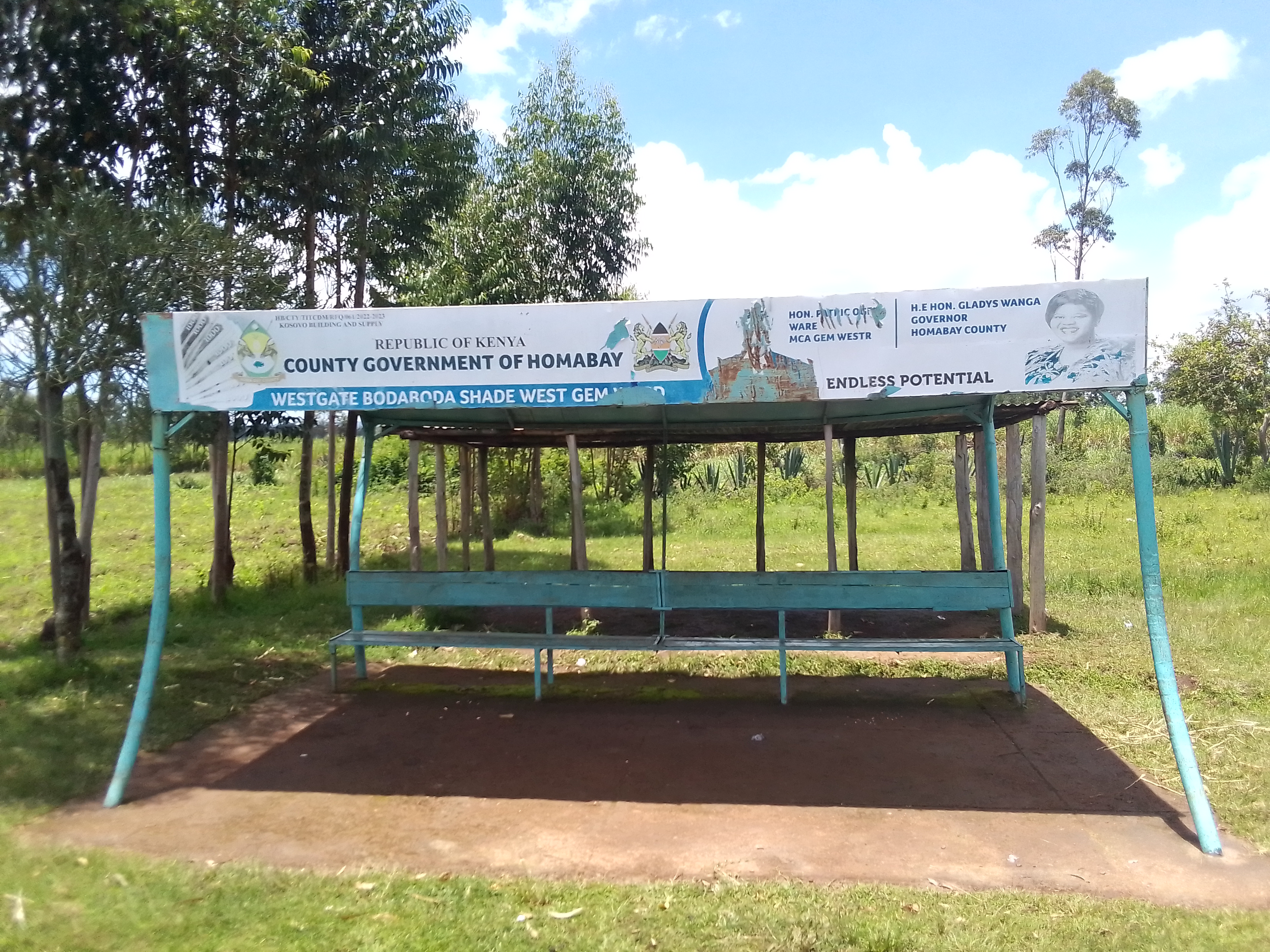 Westgate bodaboda shade