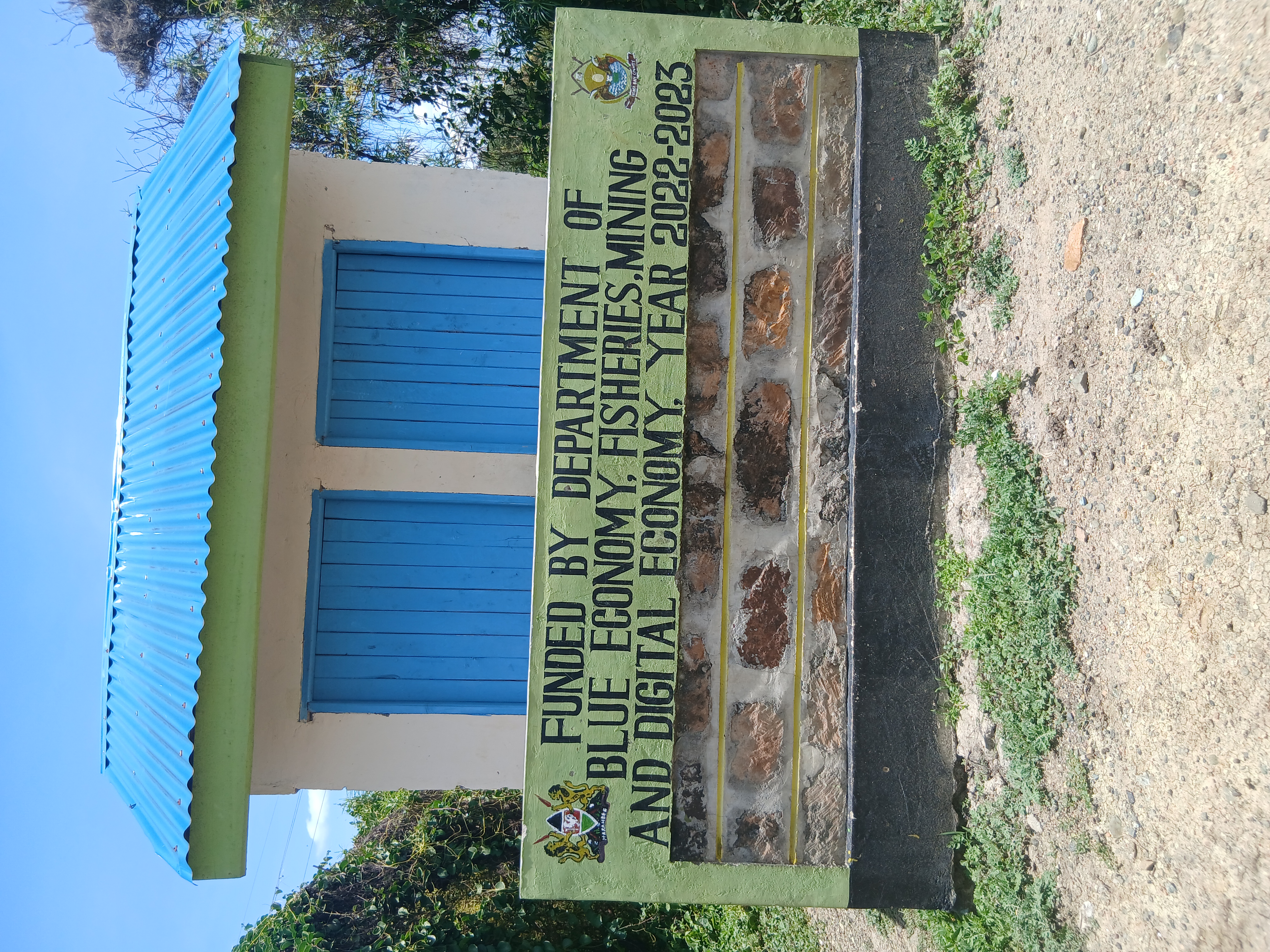 Gode Ariyo pit latrine