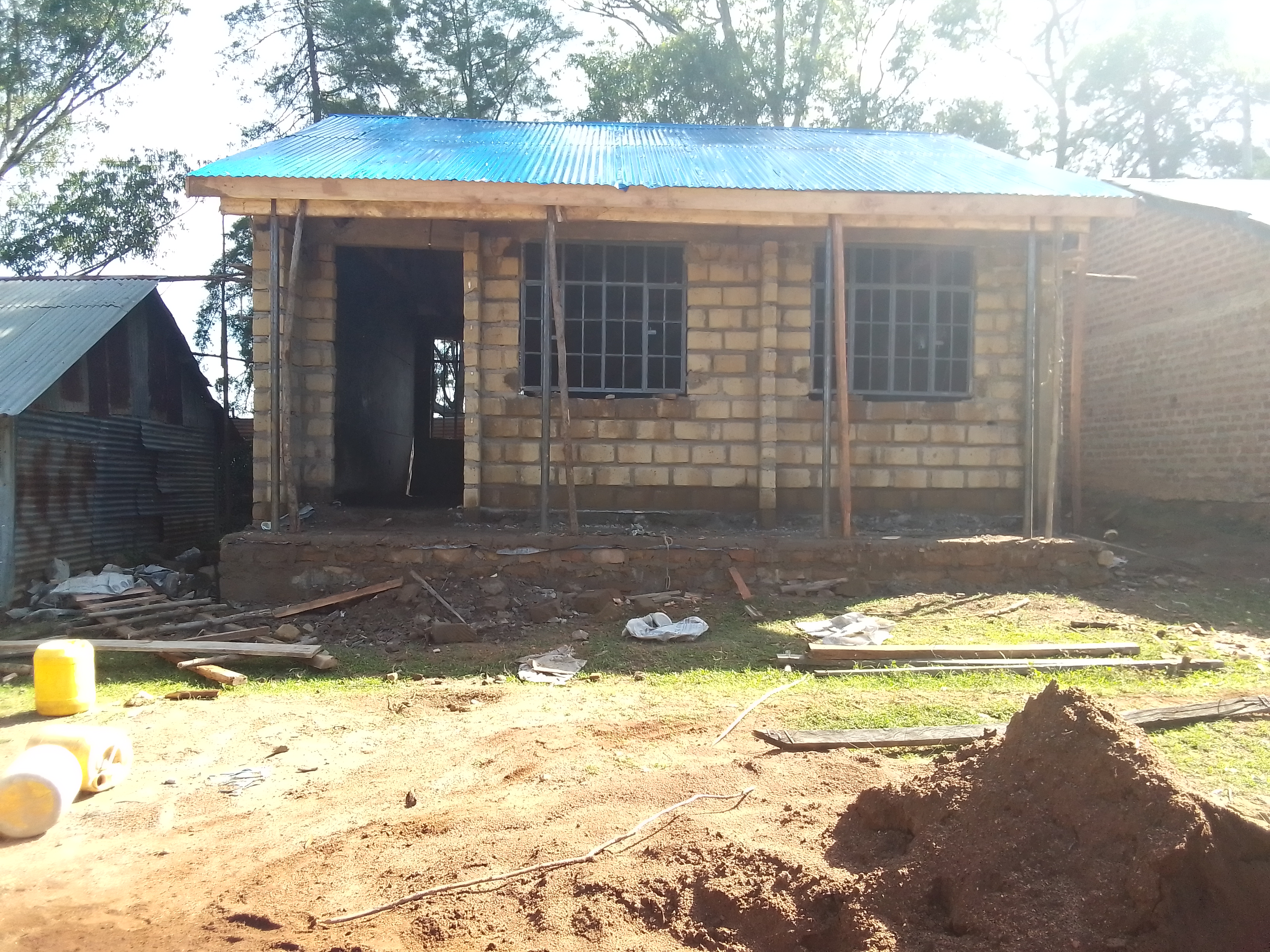 Orero EYE classroom construction