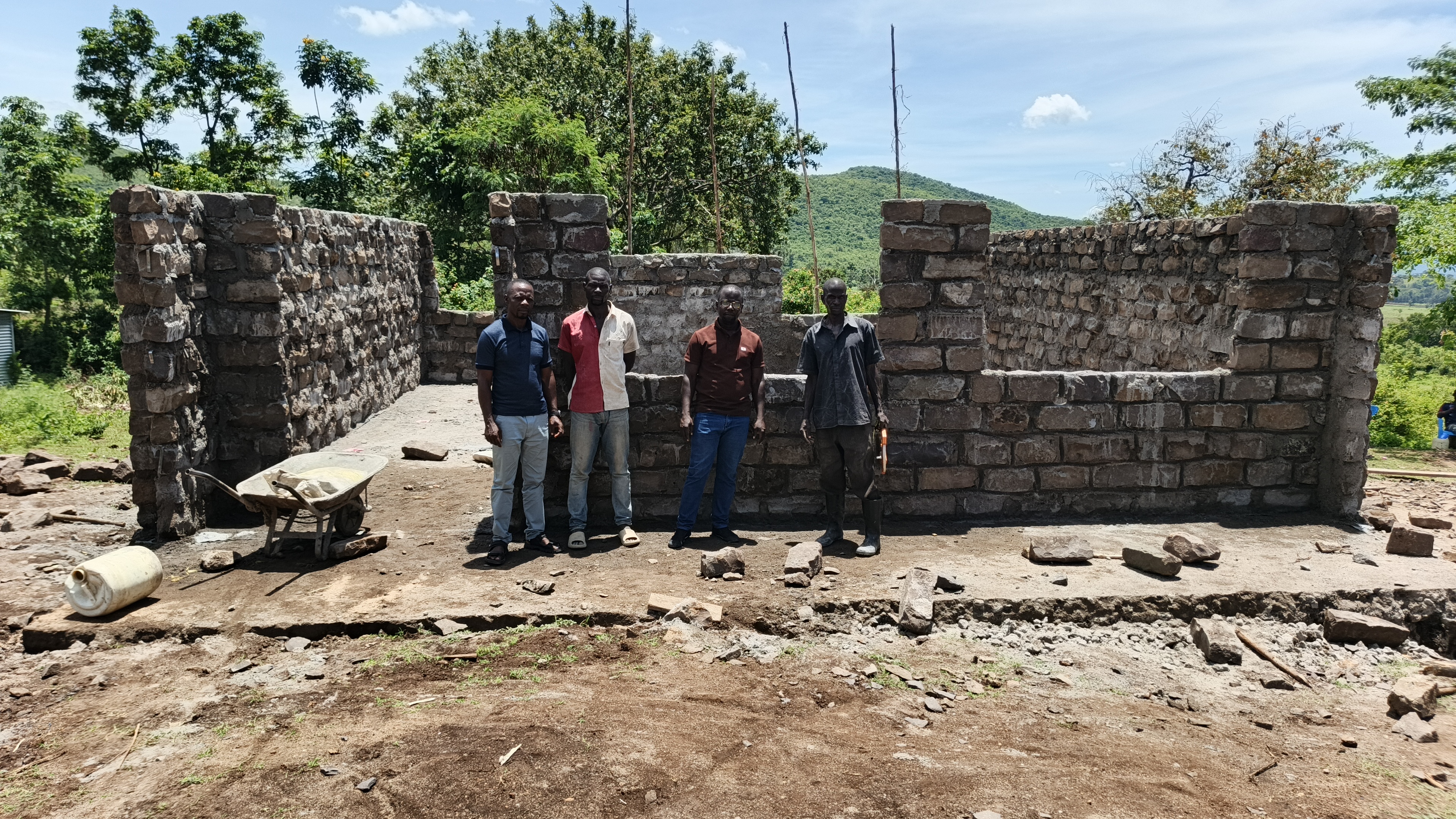 Nyadenda comprehensive school eye classroom