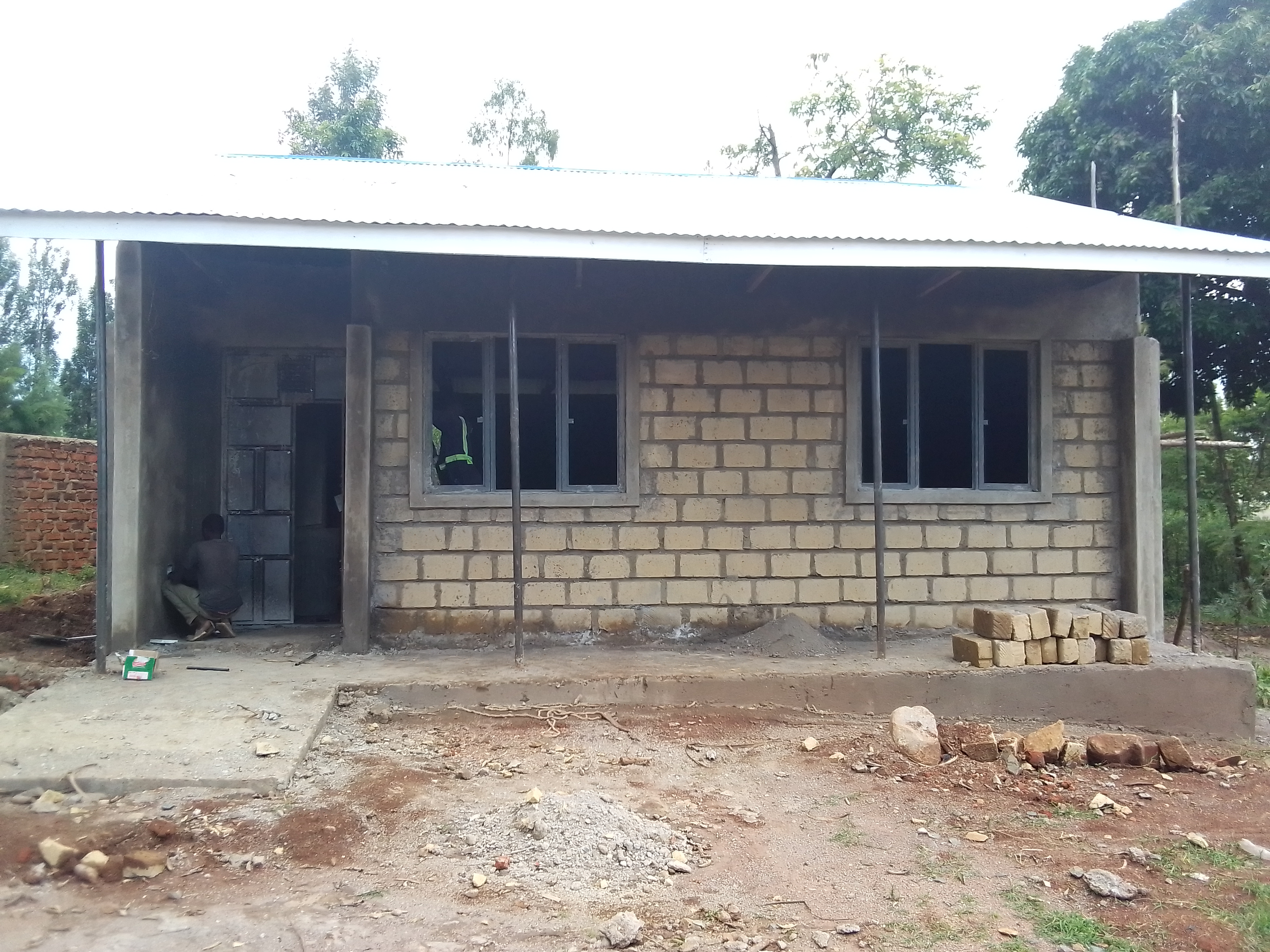 Nyalgosi EYE classroom construction