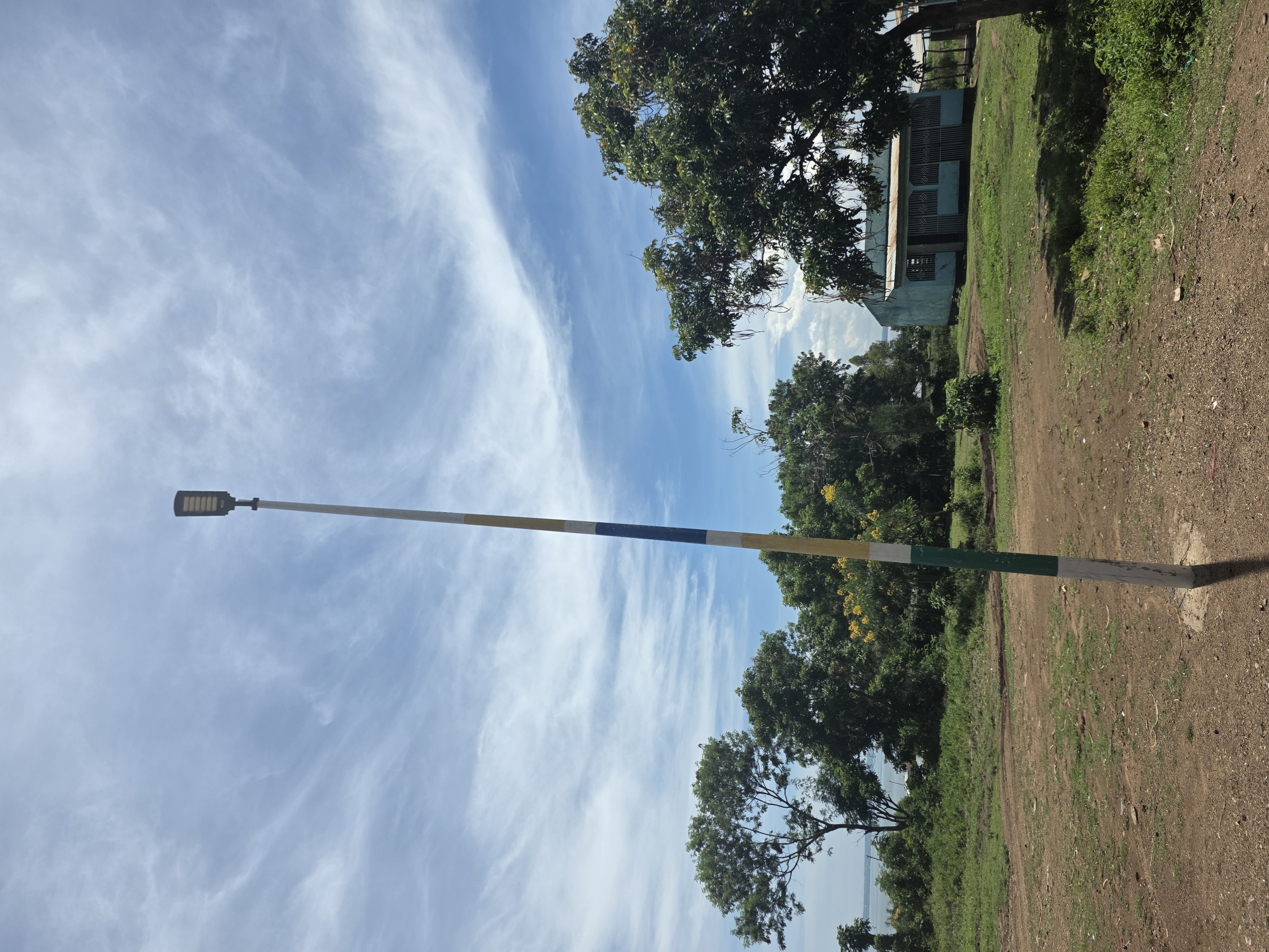 INSTALATION OF SOLAR LIGHT AT NYALIANGA CENTRE