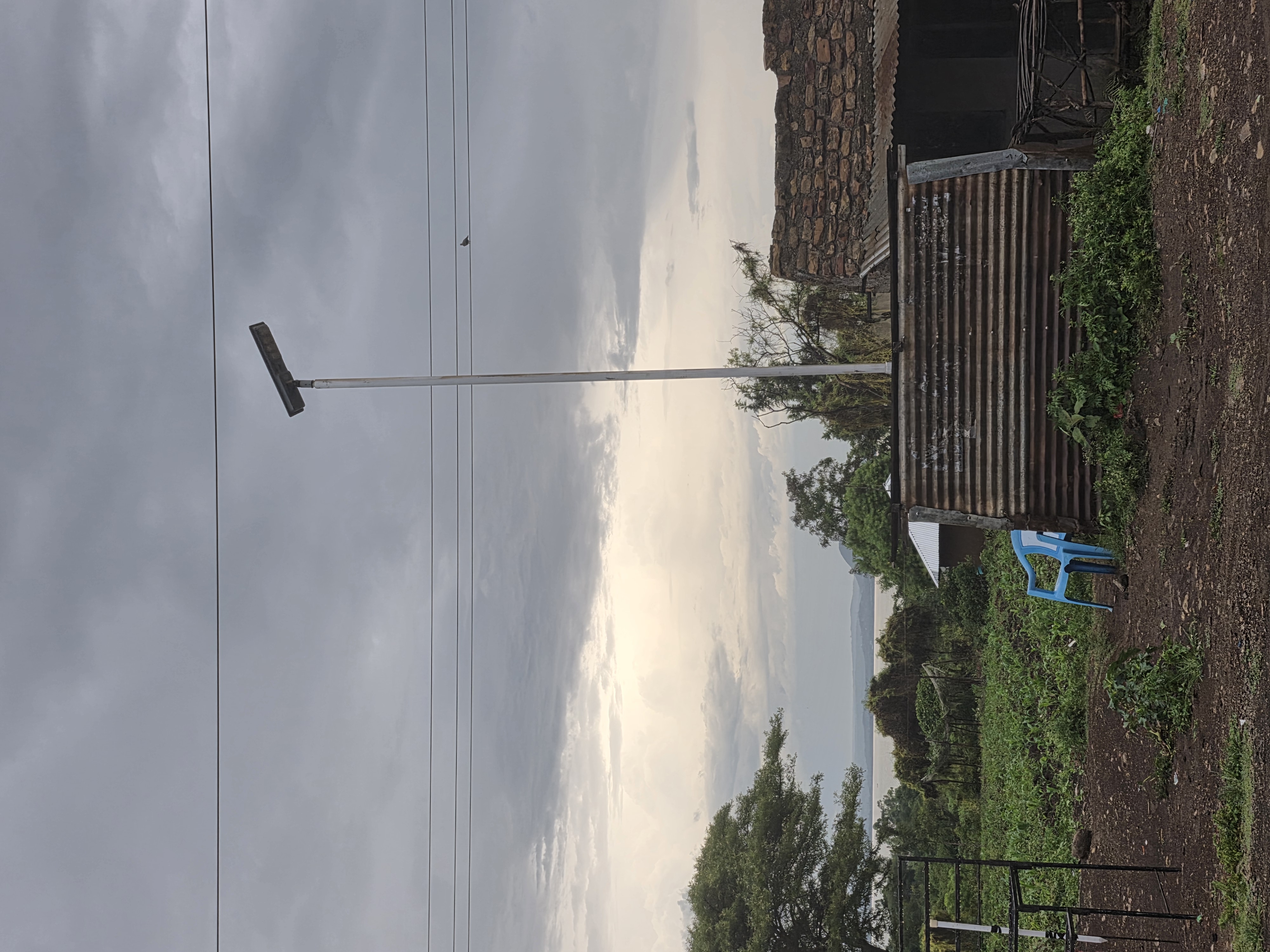 INSTALATION OF SOLAR LIGHT AT NASA MARKET