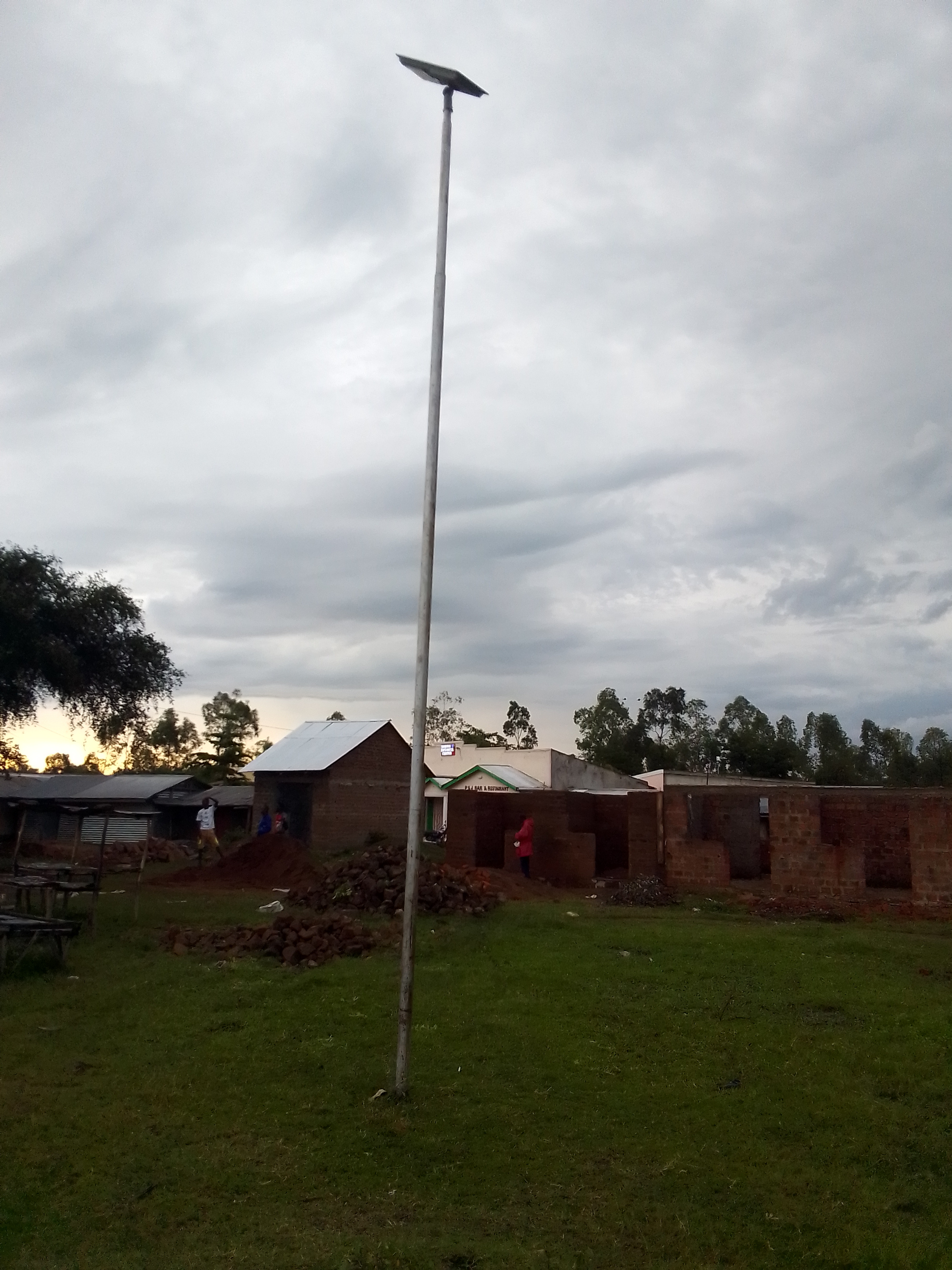 Obwanda market solar light