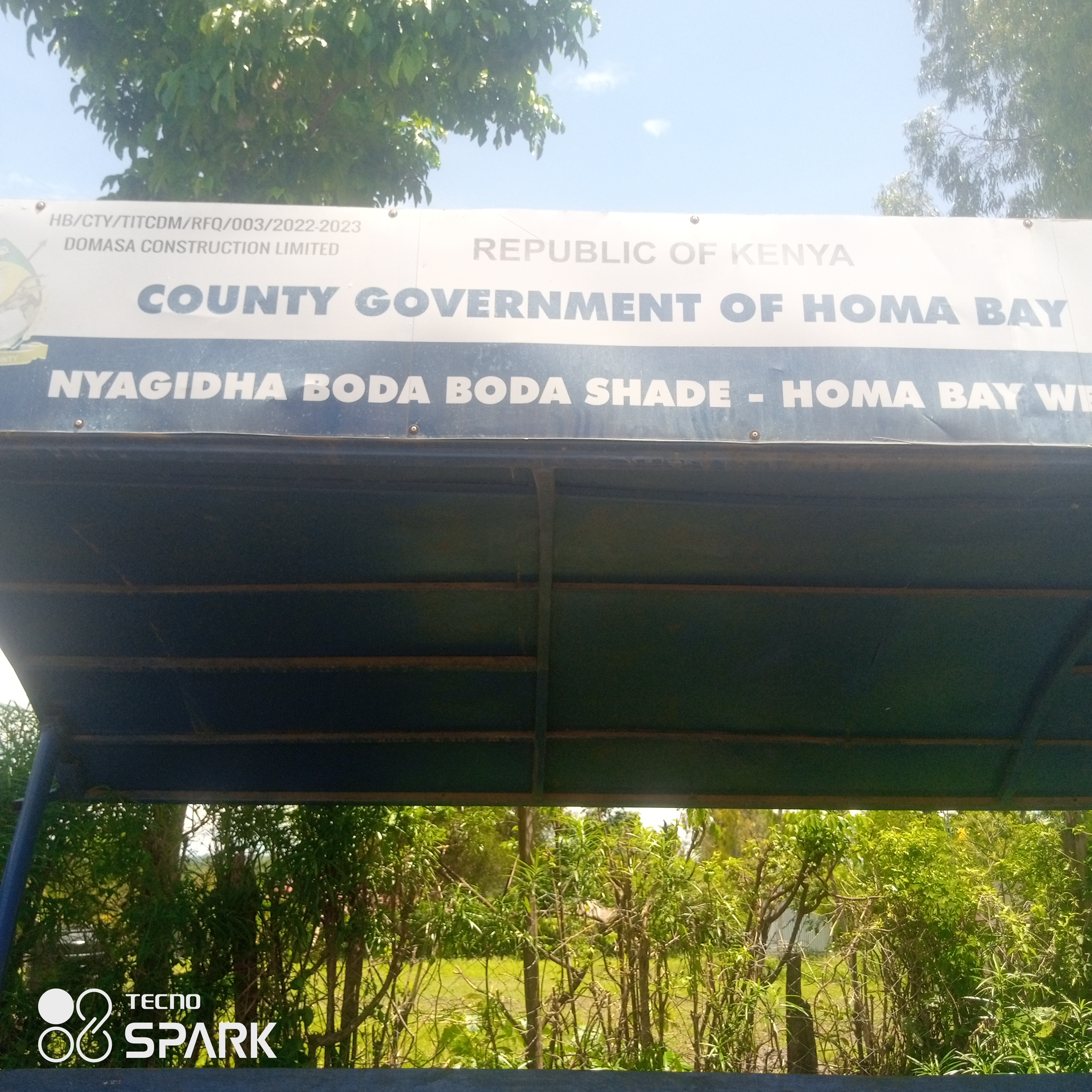 Nyagidha boda boda shade