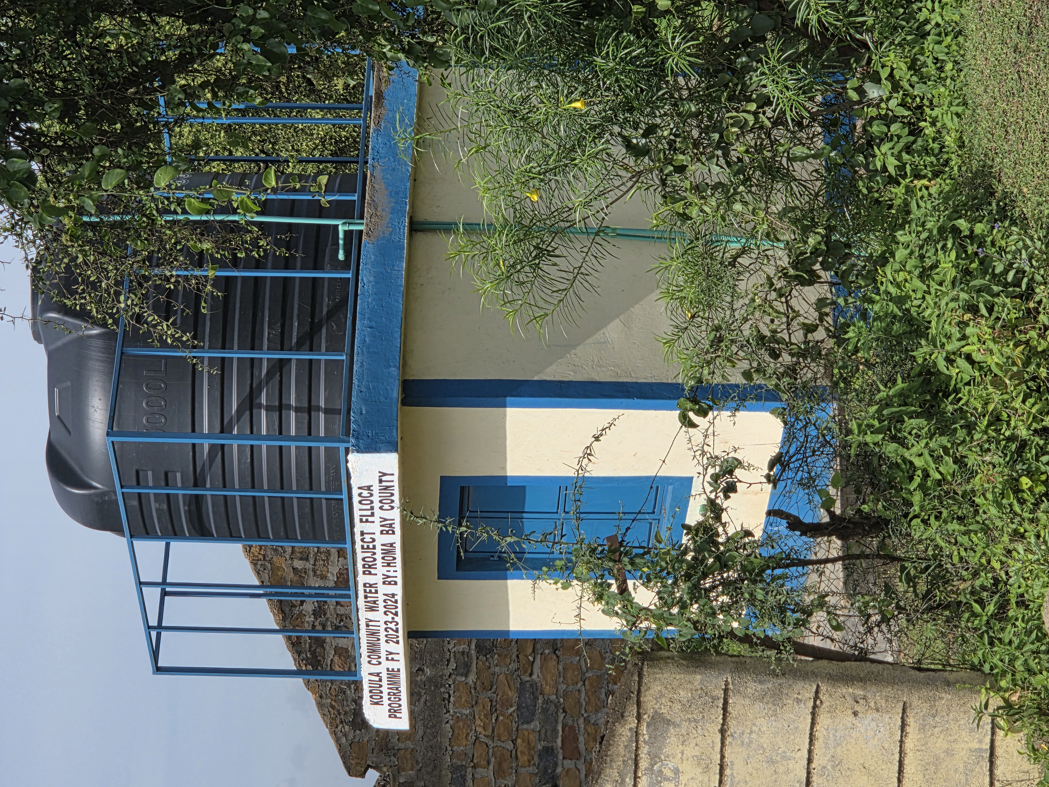 CONSTRUCTION AND CONNECTION OF WATER KIOSK AT KODULA CHIEF CAMP