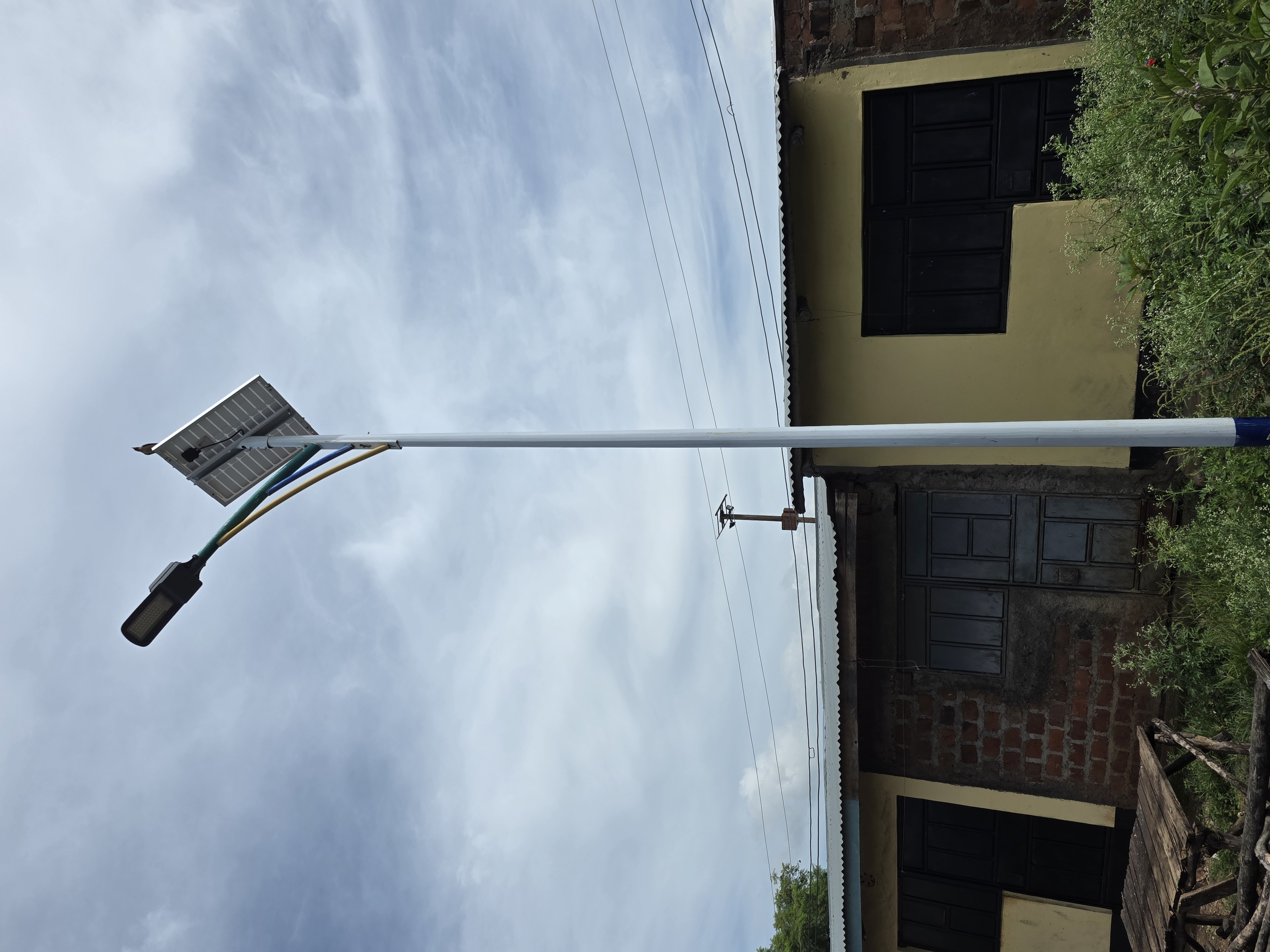 INSTALATION OF SOLAR LIGHT AT KODULA MARKET