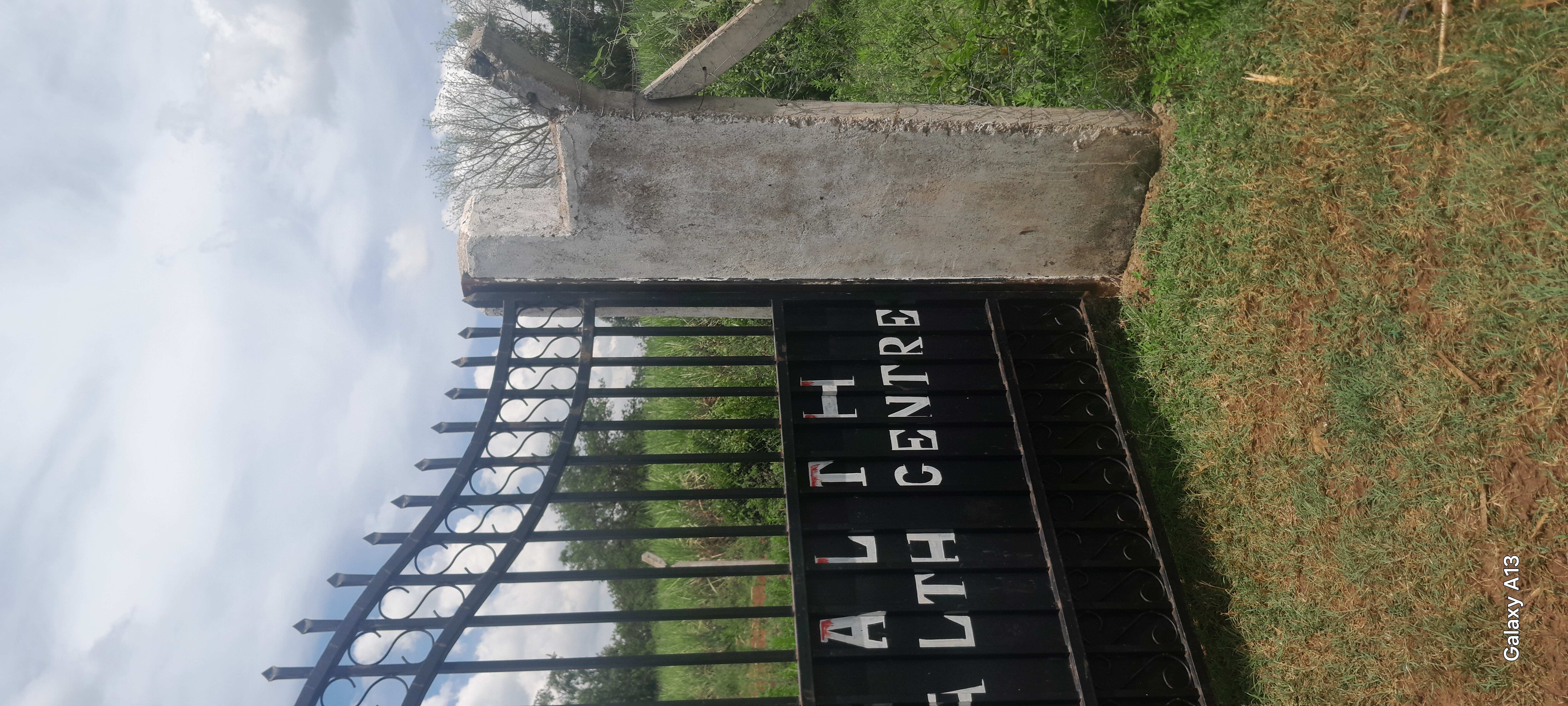 Fencing of Odaso health centre