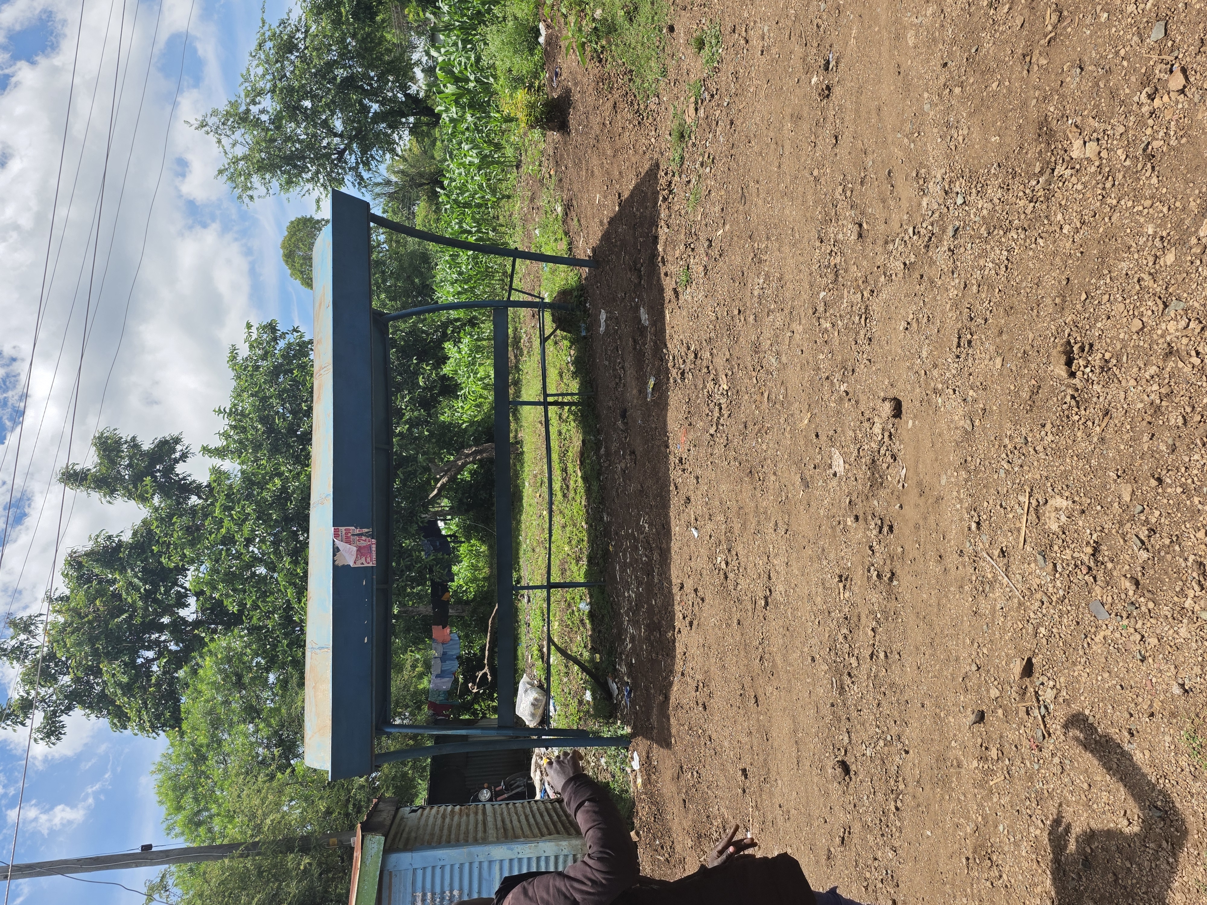 CONSTRUCTION OF A BODA BODA SHADE AT OKIKI AMAYO