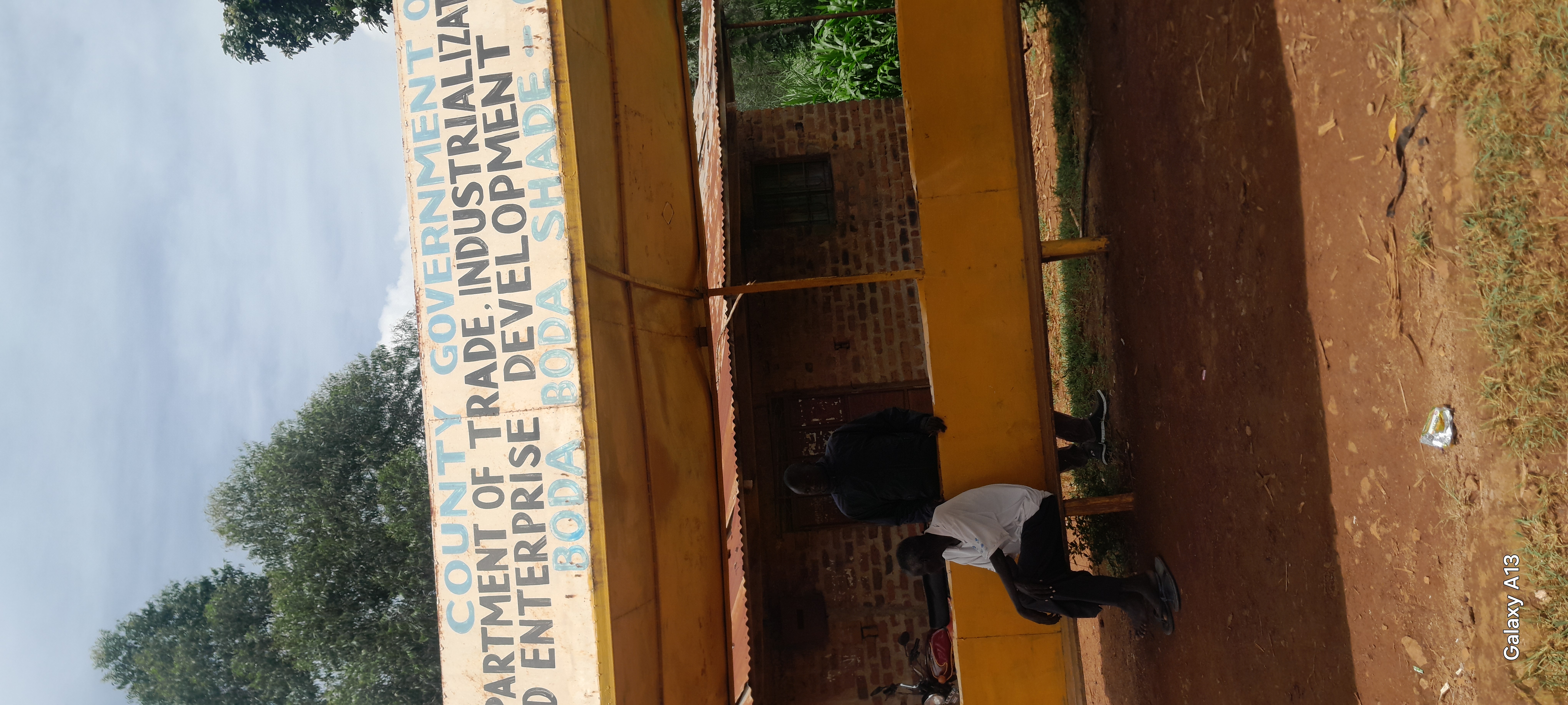 Oboch market bodaboda shed