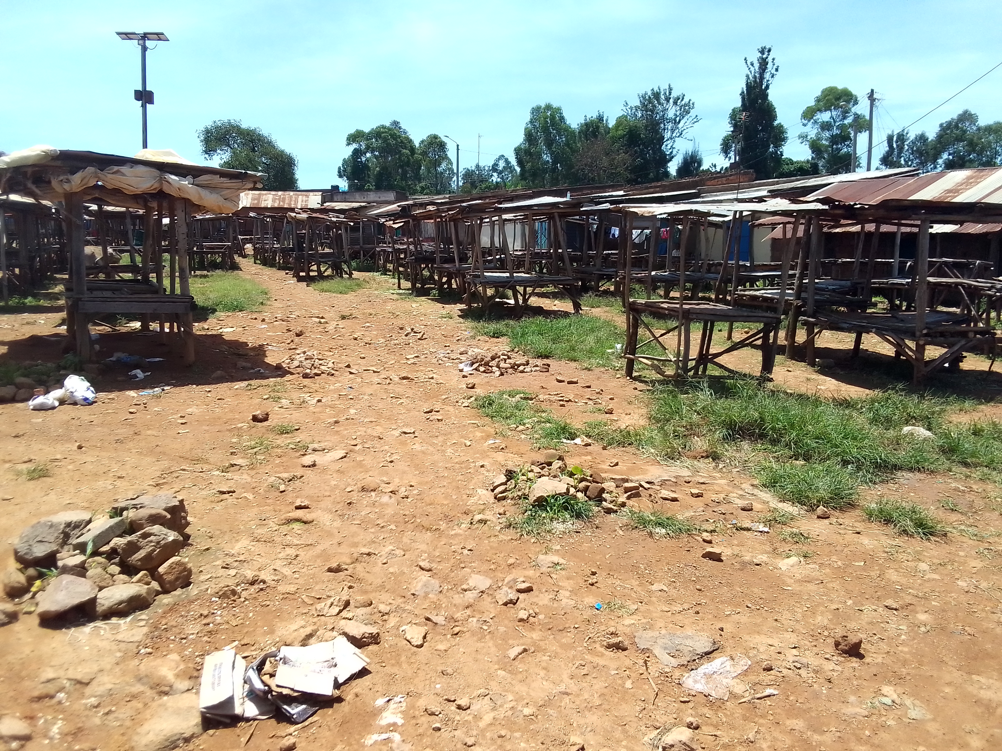 Murraming of Anding'o market