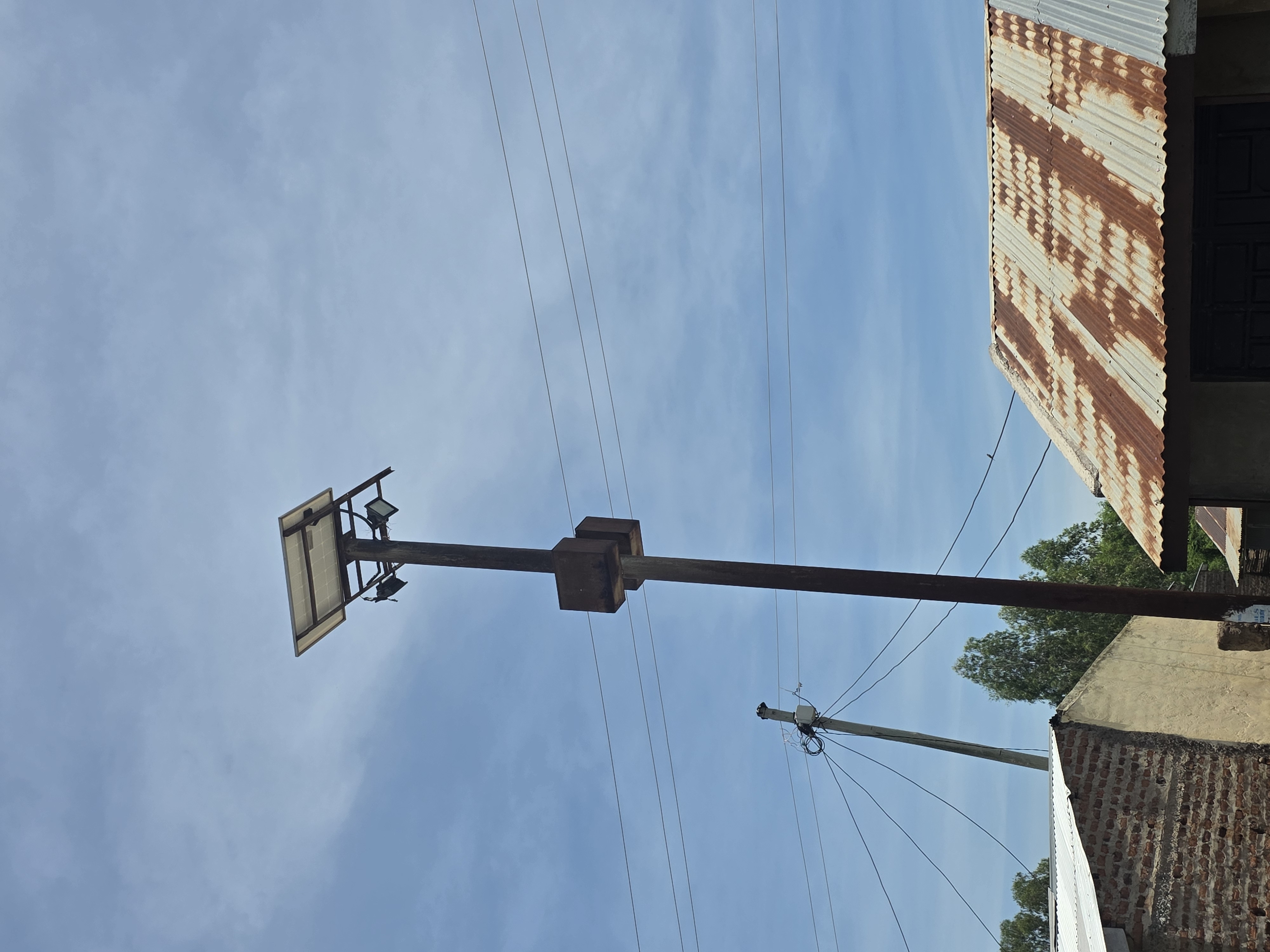 INSTALATION OF SOLAR LIGHT AT OTARO MARKET