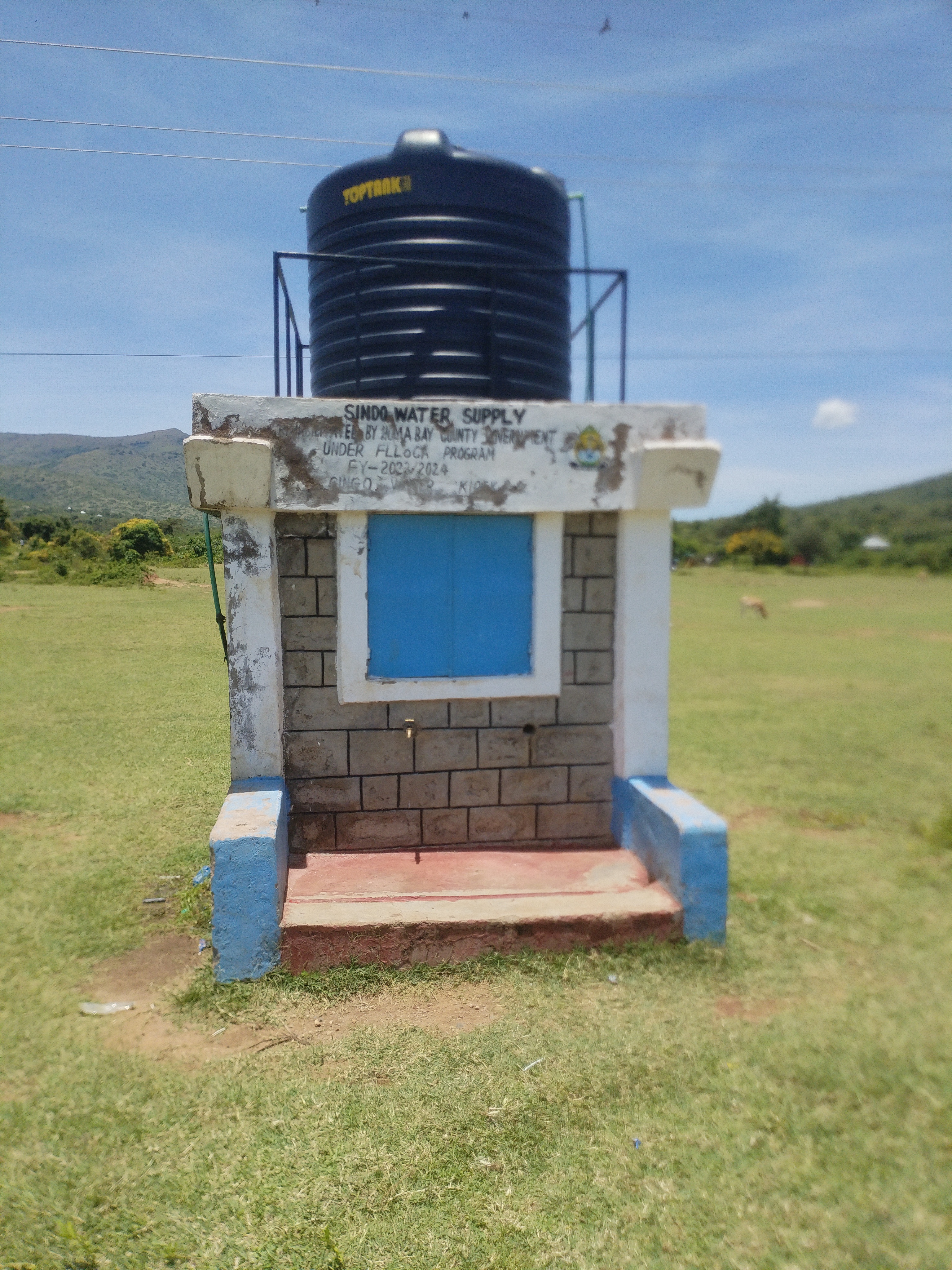 Sindo water supply project