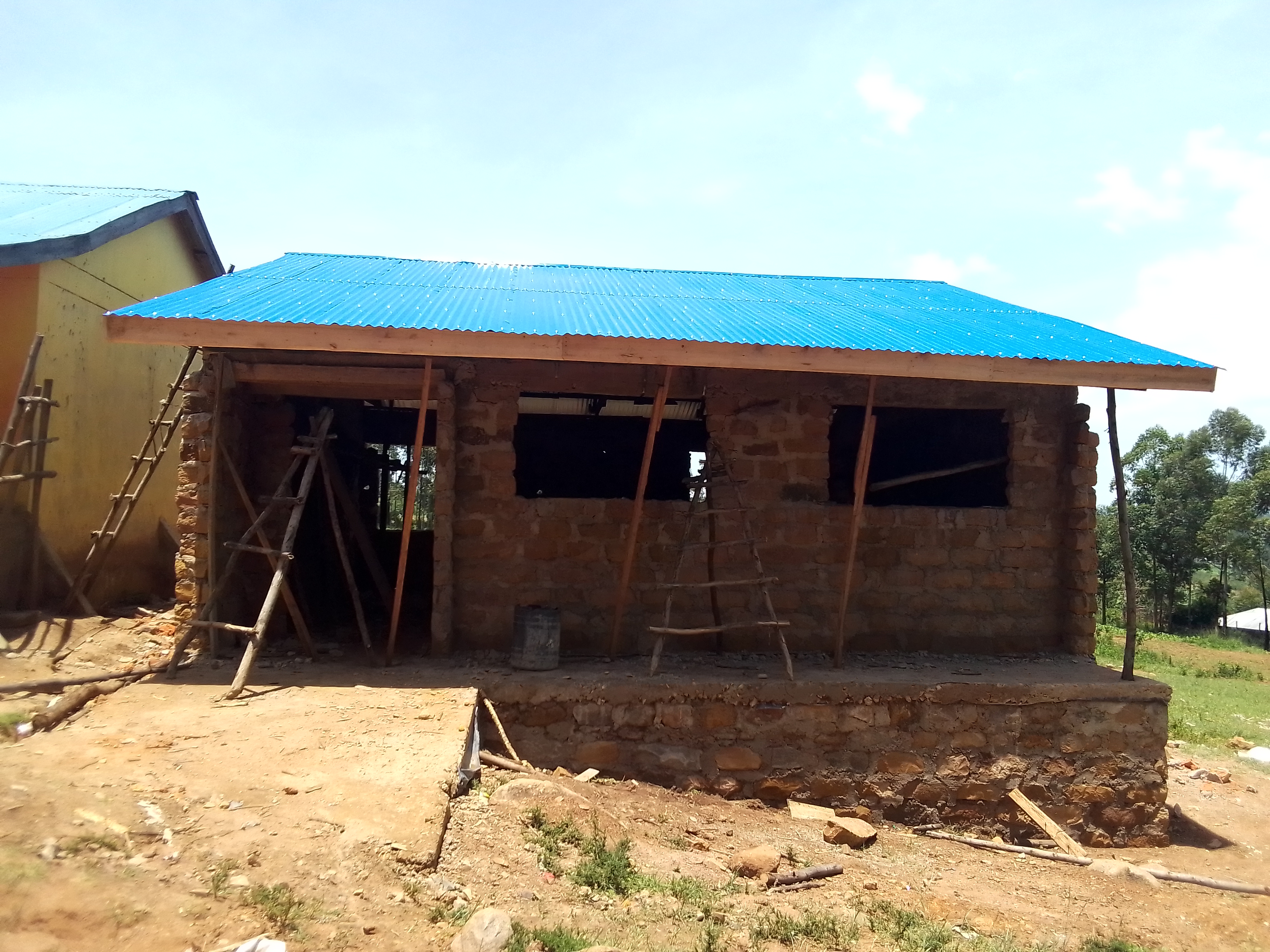 Nyachar EYE classroom construction