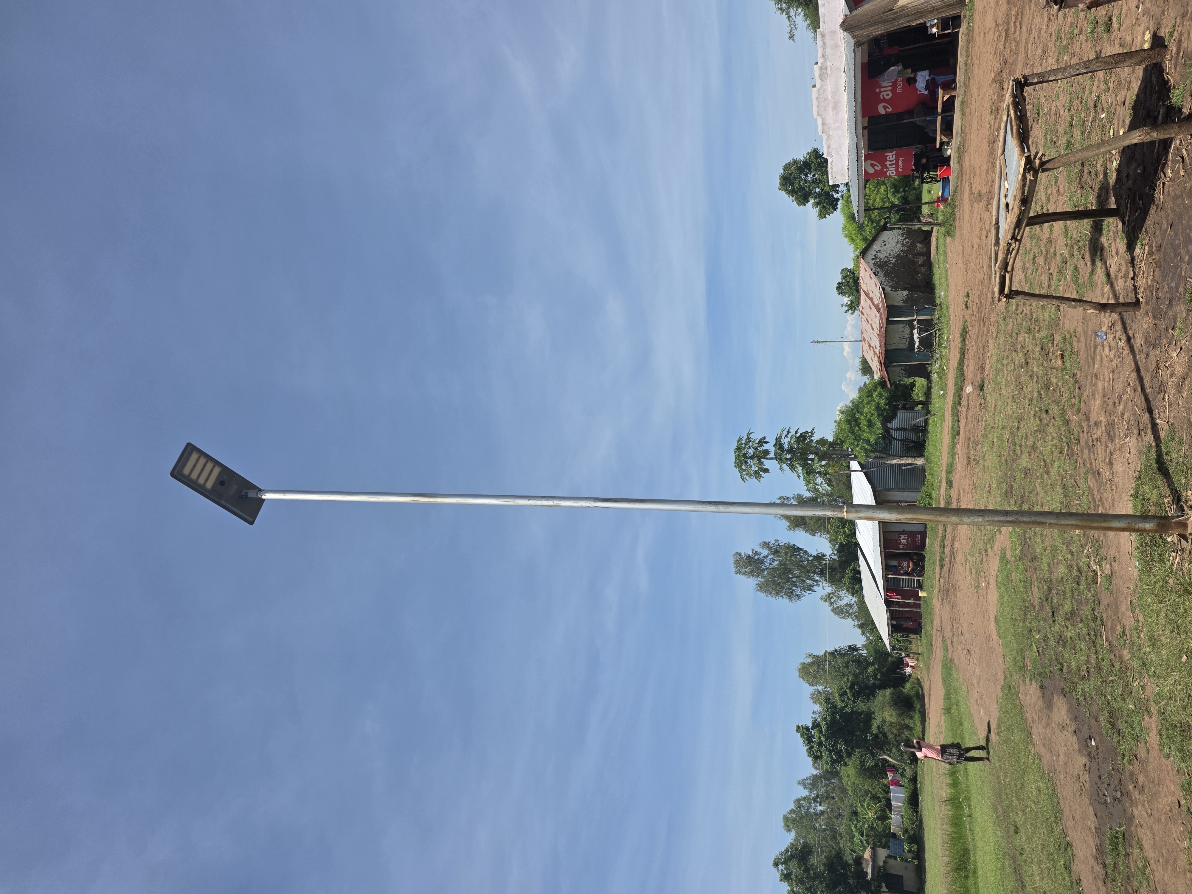 INSTALATION OF SOLAR LIGHT AT WAGWE MARKET