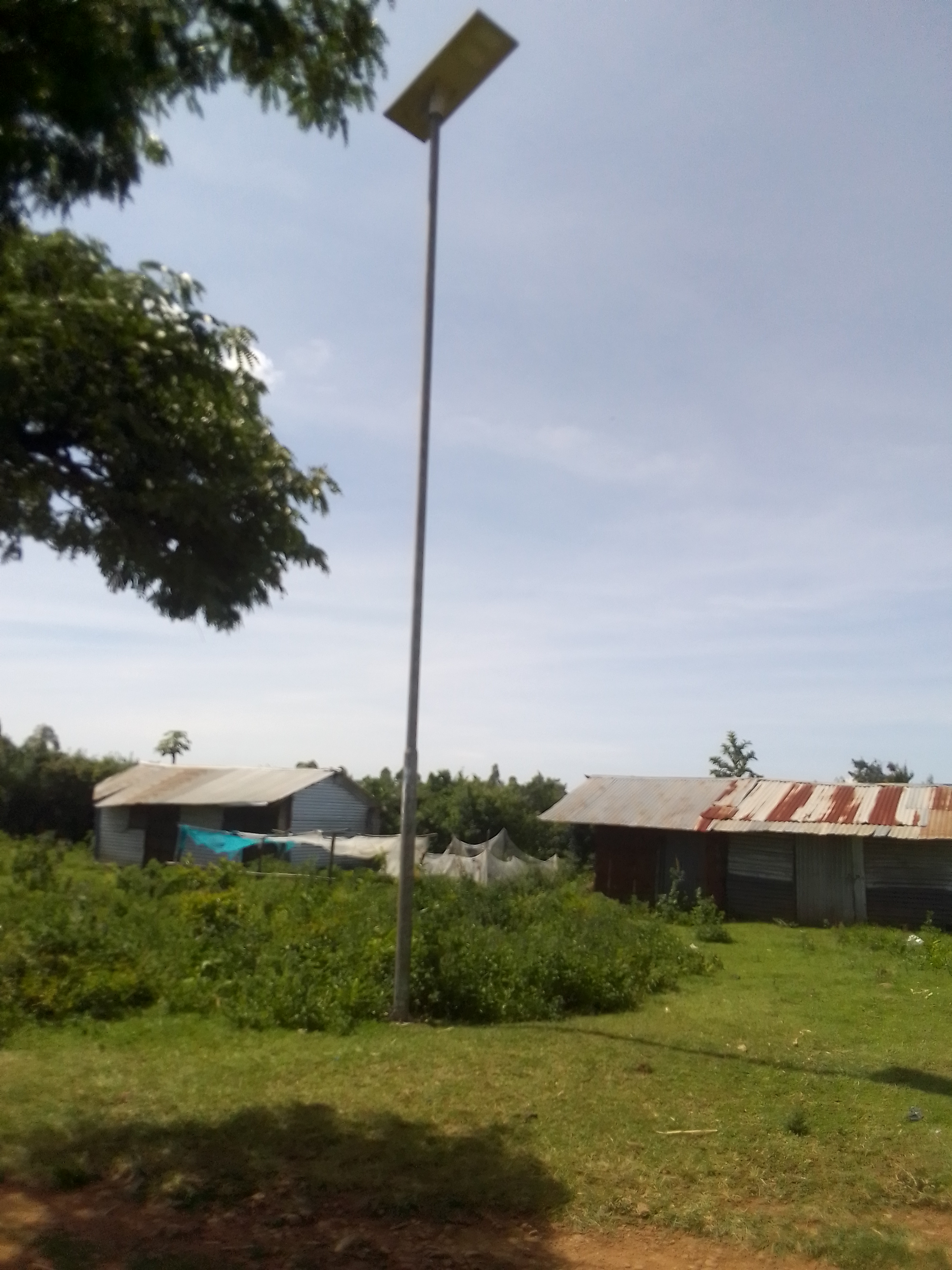 Omoche market solar light